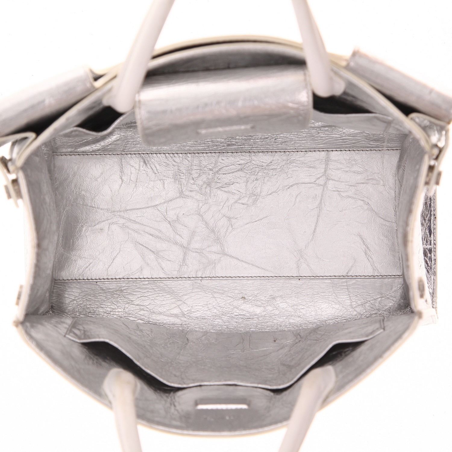 Dior Diorever handbag in silver leather1:1High-quality replica