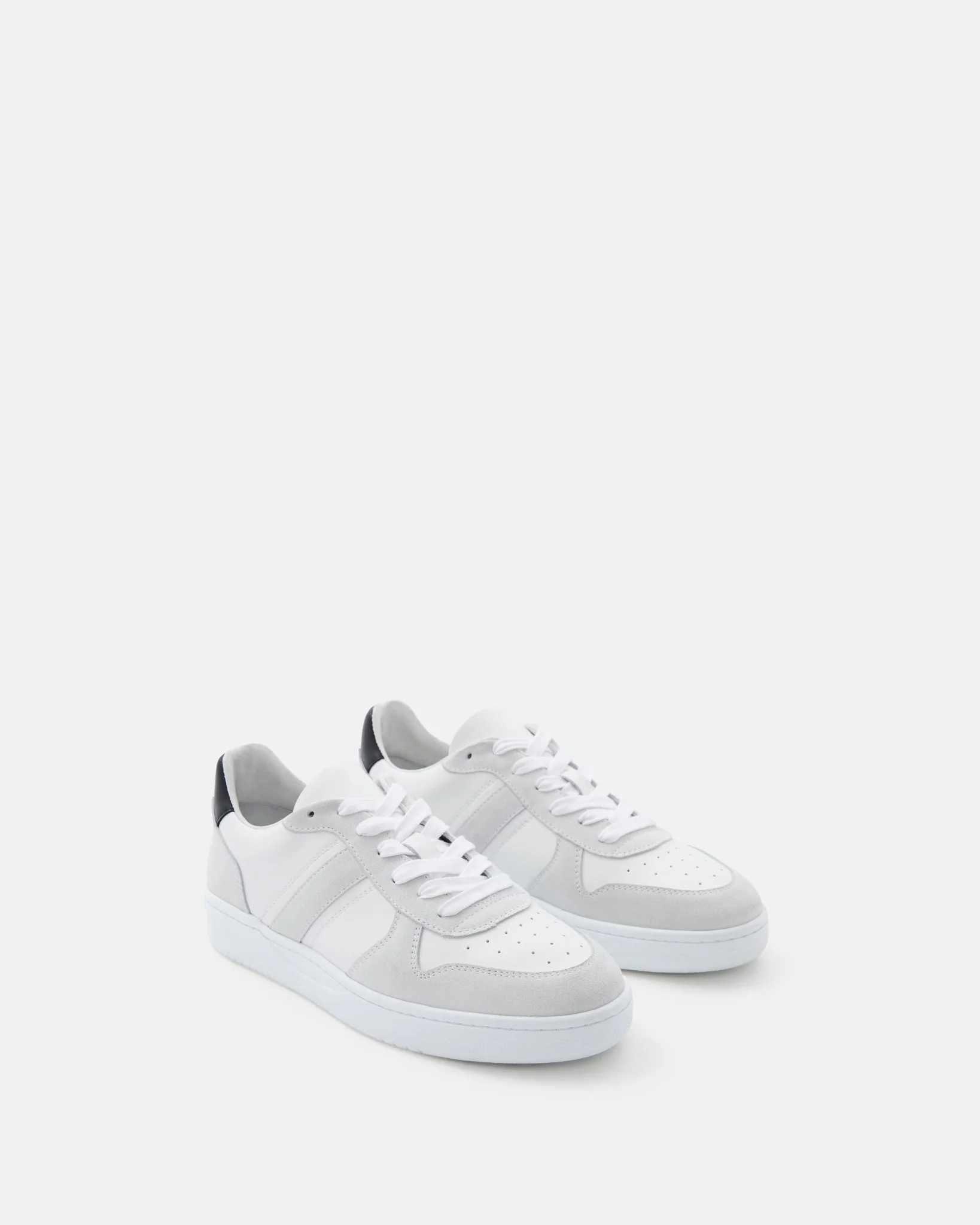 BASKETS JULIANDO - En cuir blanc