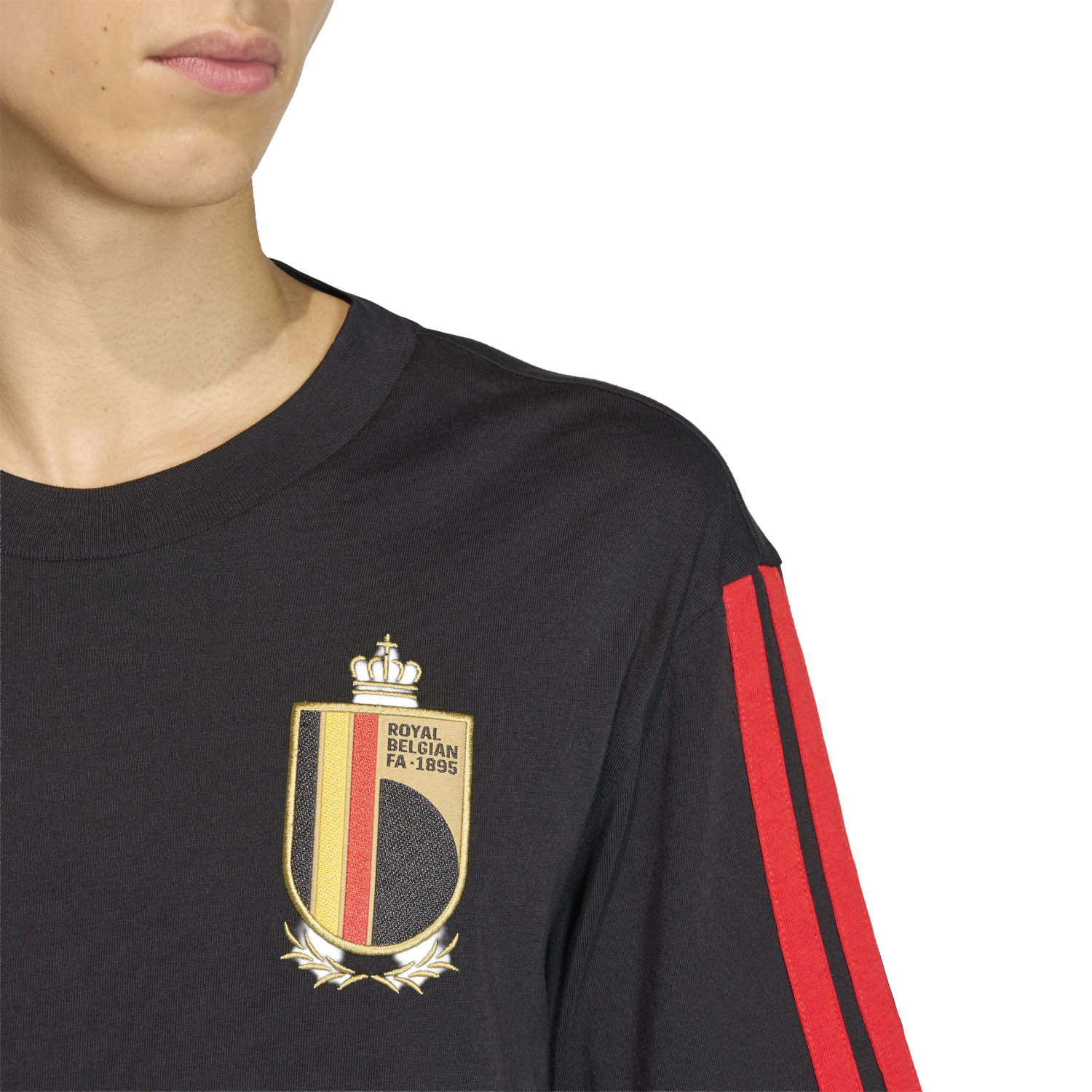 FIFA STORE adidas Belgium DNA Black T-Shirt - Men's