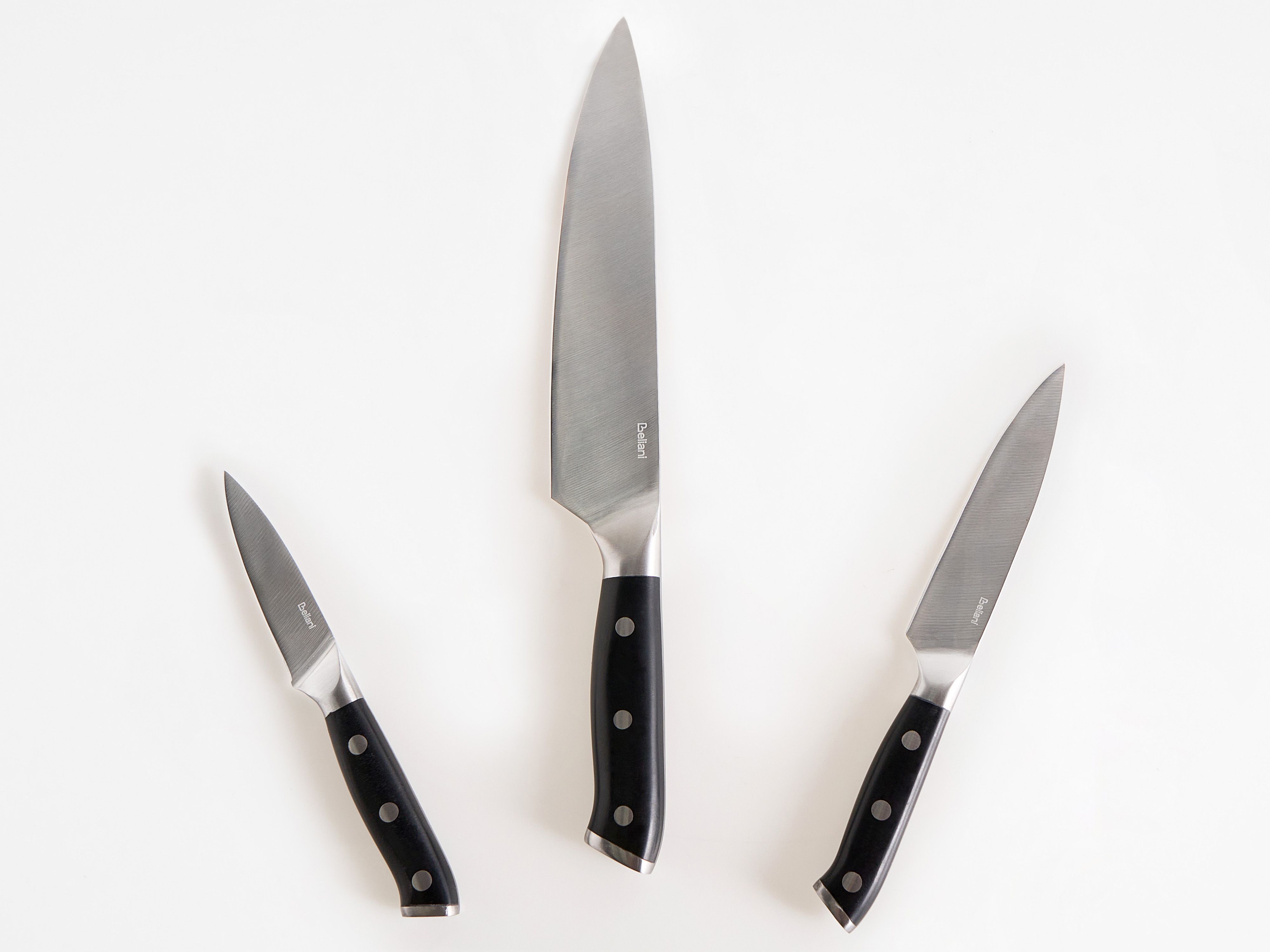 Set of 3 Knives IKEDA Black