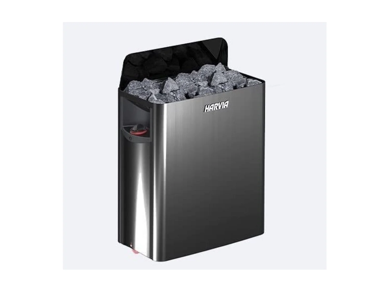 Harvia The Wall Black Steel Poêle pour sauna 4,5 kW