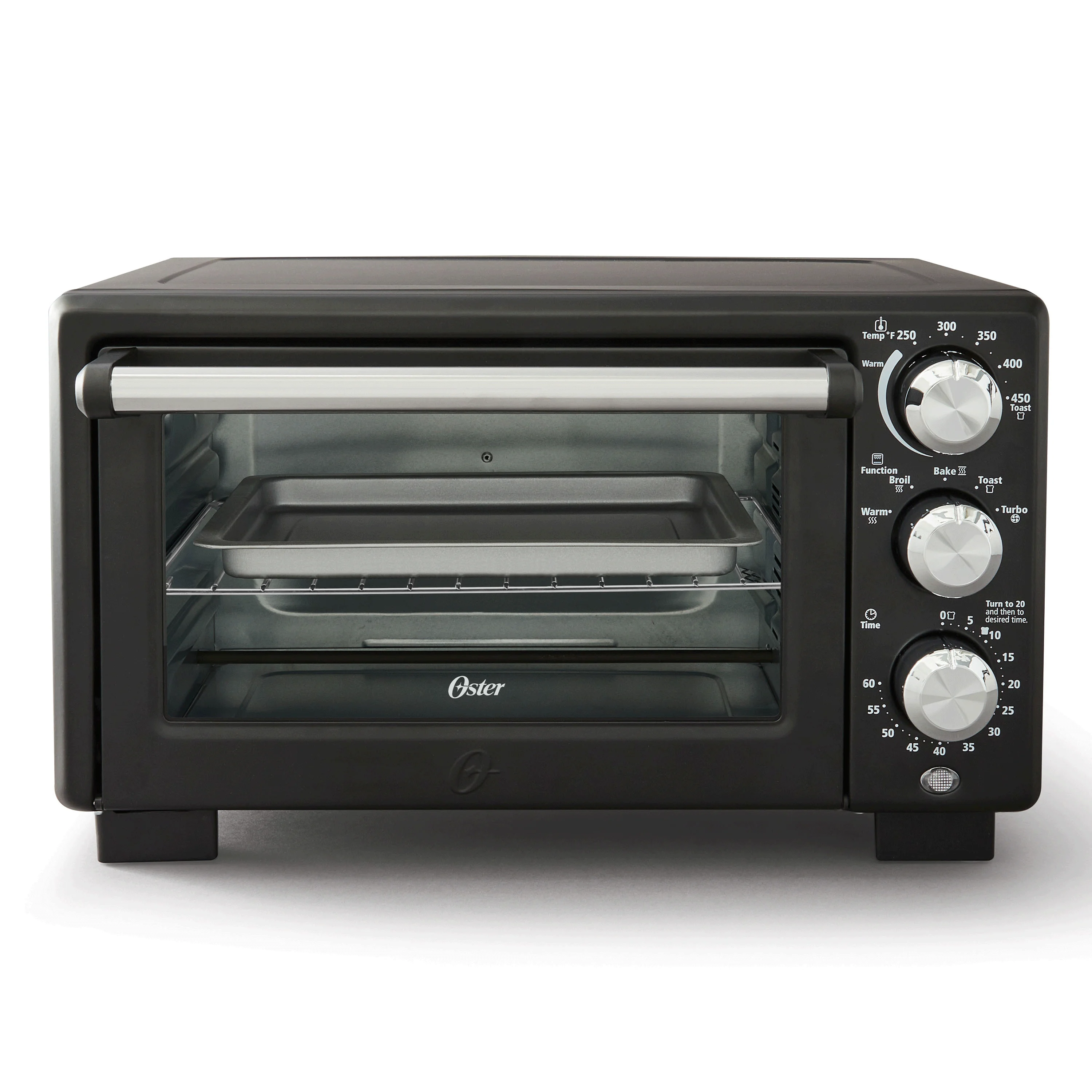 Oster? Convection 4-Slice Toaster Oven, Matte Black, Convection Oven and Countertop Oven