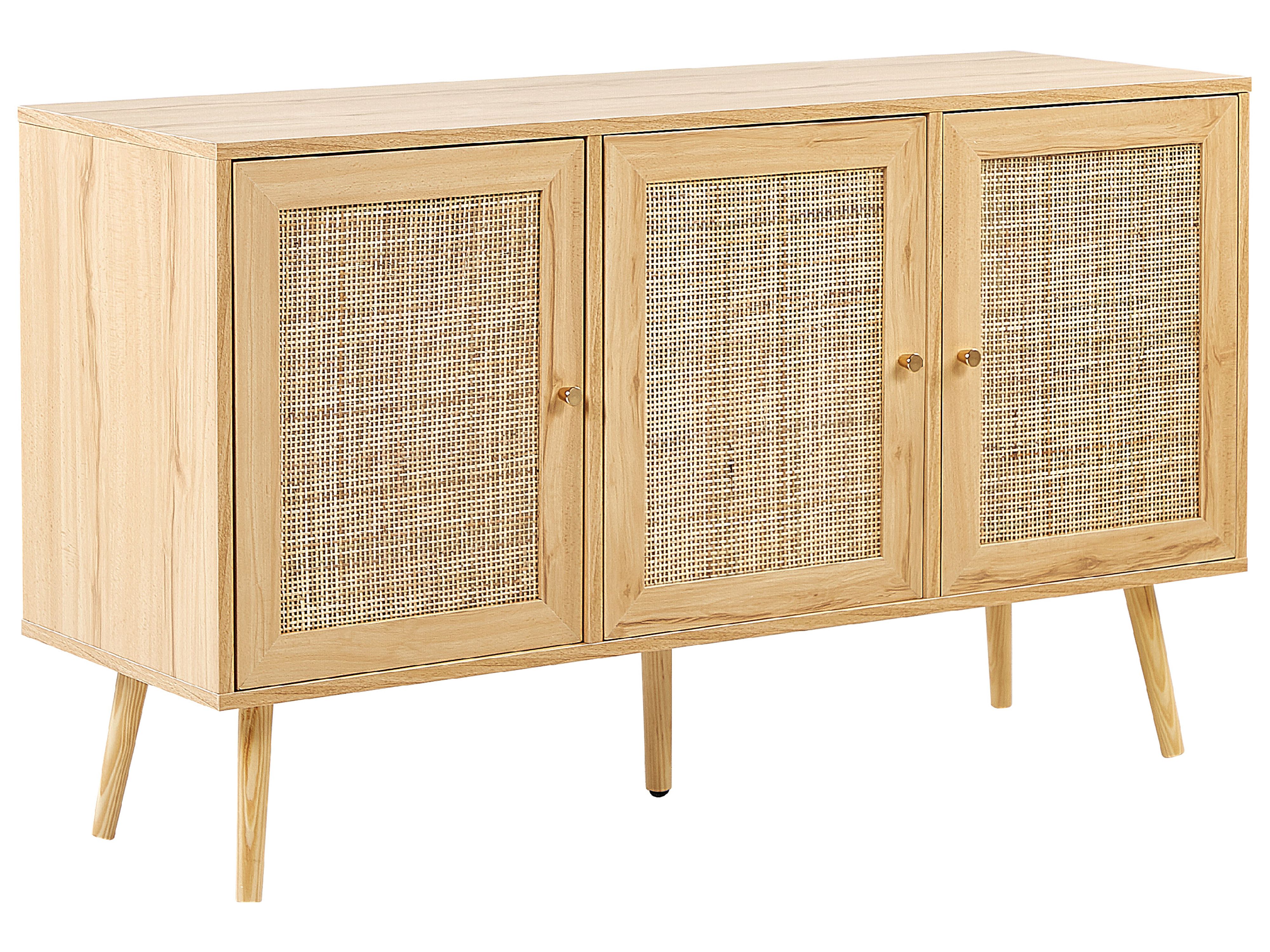 Cabinet PEROTE Rattan Light Brown
