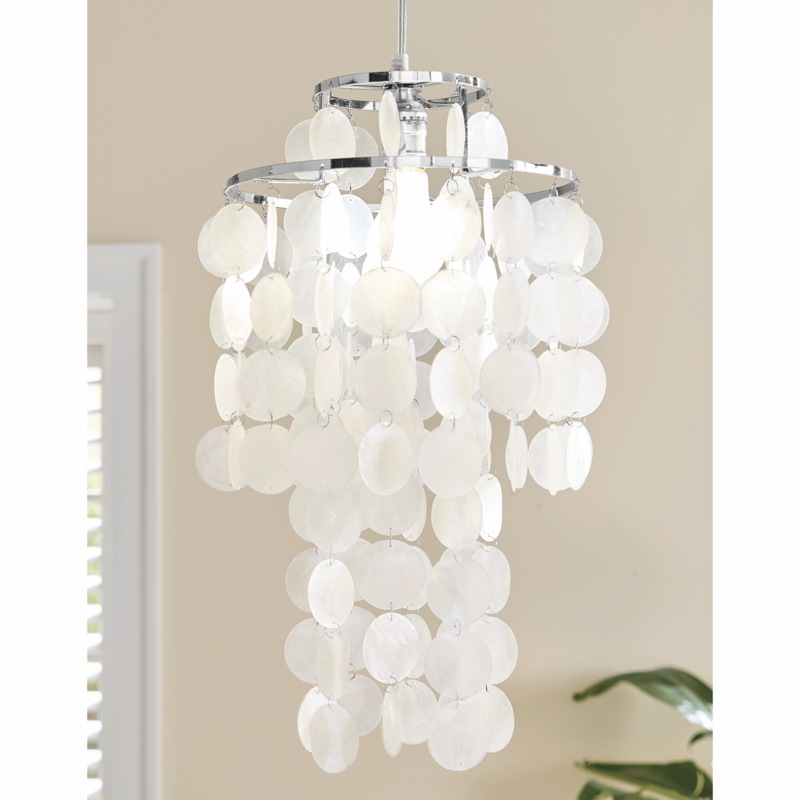Capiz Hanging Swag - MIDNIGHT VELVET CATALOG
