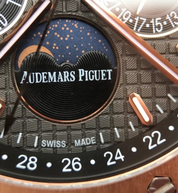 Replica Audemars Piguet JF Royal Oak 41mm 26574 RG Black Textured Dial A5134 - Top club