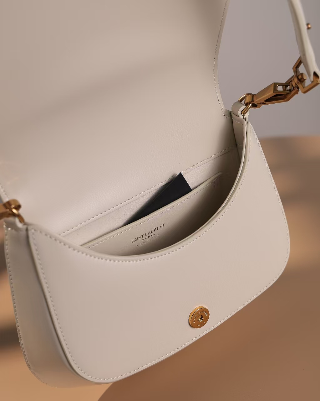 Mini VOLTAIRE TOP HANDLE bag in BOX SAINT LAUREN1:1High-quality replica