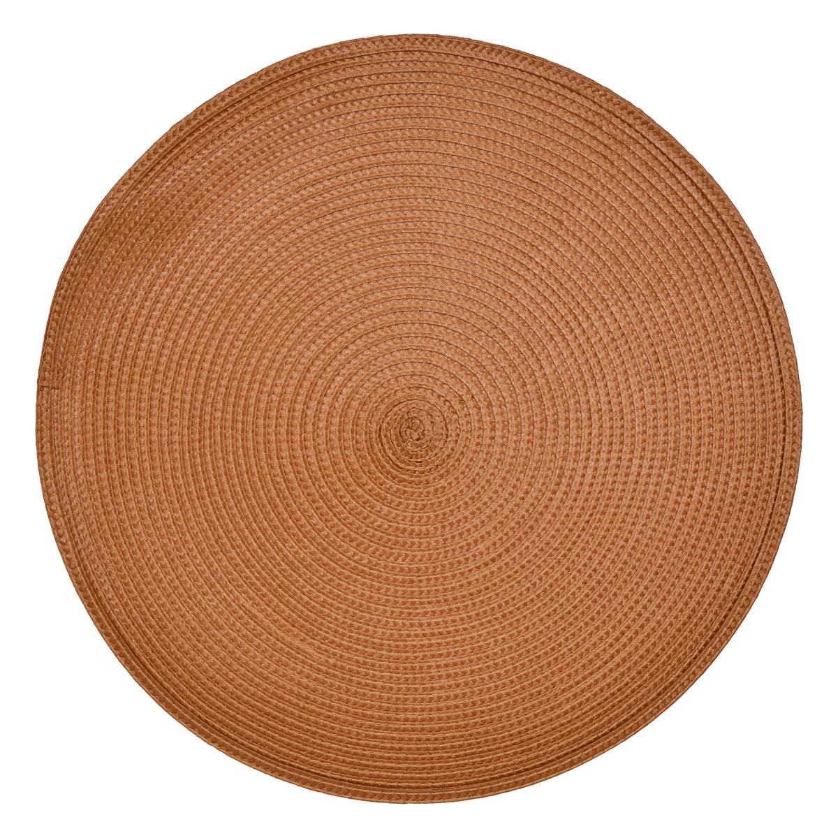 Placemat Polypropylene, D.38 cm, Terracotta