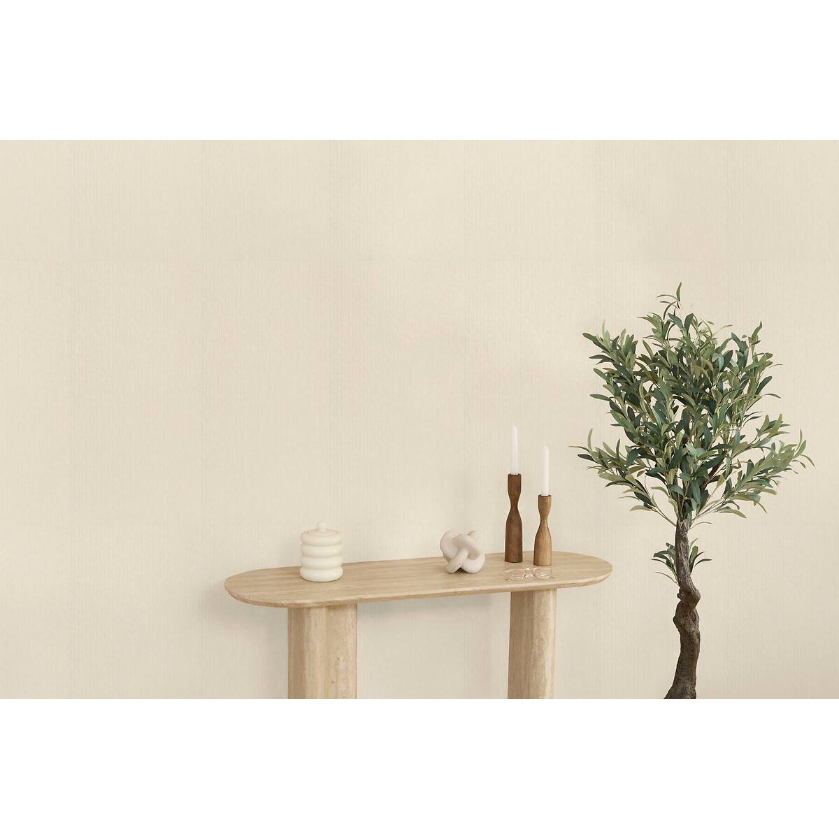 Set of 4 decorative wall panels "Kina" Beige, 120x60 cm