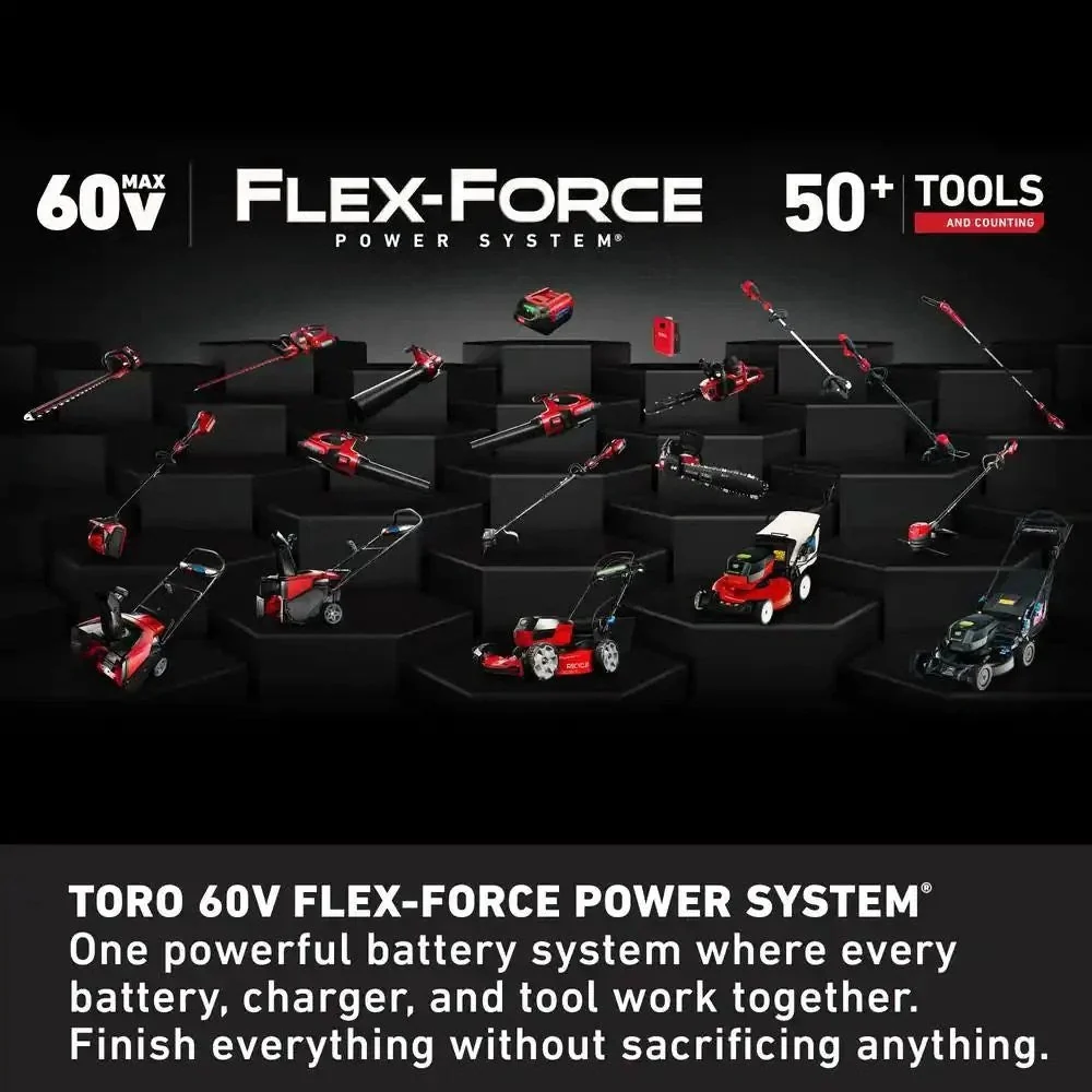 TORO Flex-Force Power System 60 Volt Max Lithium-Ion Battery Charger - Image 11 TORO Flex-Force Power System 60 Volt Max Lithium-Ion Battery Charger - Image 11