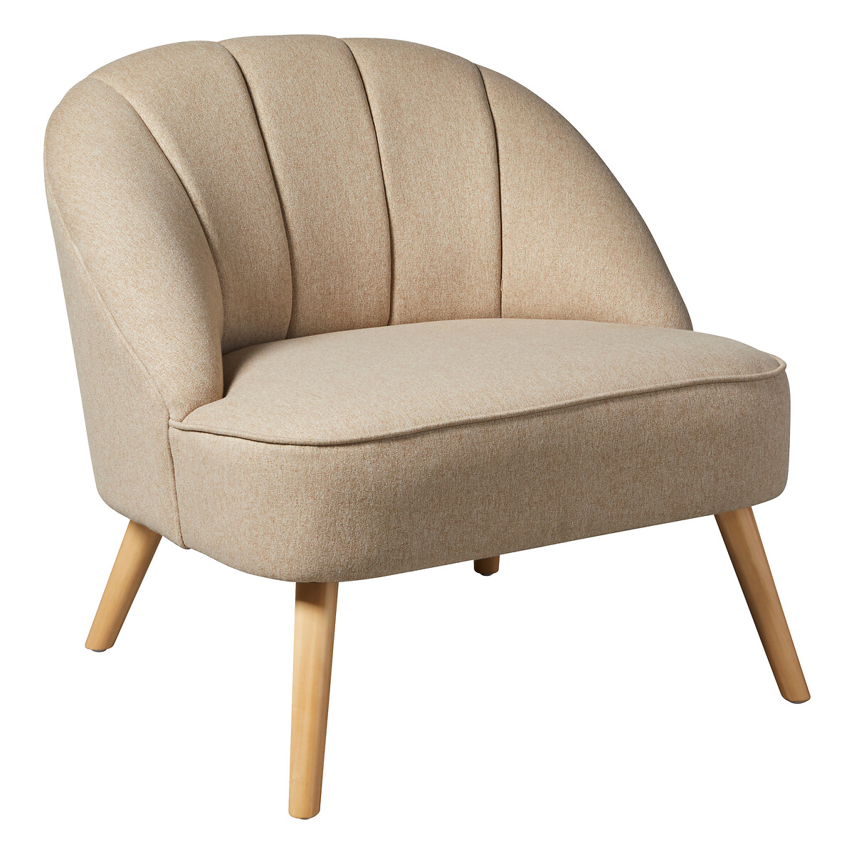 Armchair "Naova" Beige, 1 seat