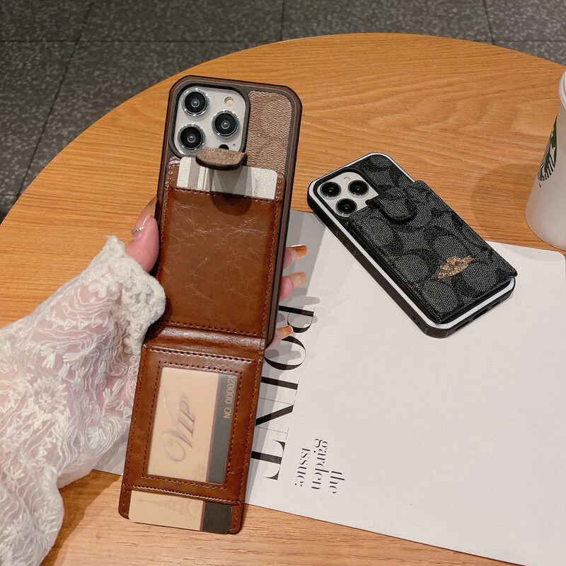 Coach iPhone Case With Wallet -LBK241416 - Wholesale & Influencer