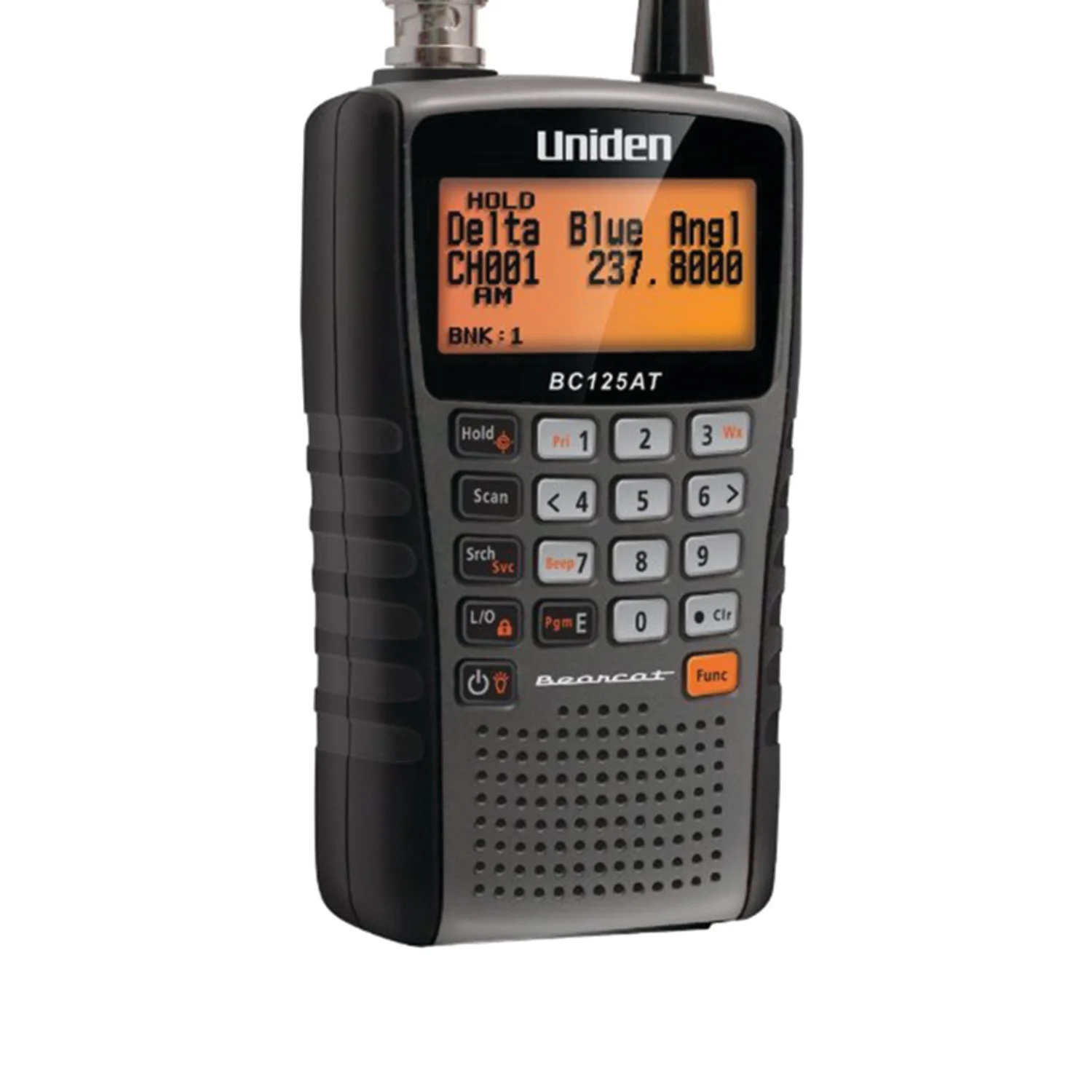 Alternative view of Uniden Bearcat Compact Handheld Analog Scanner, BC125ATPT