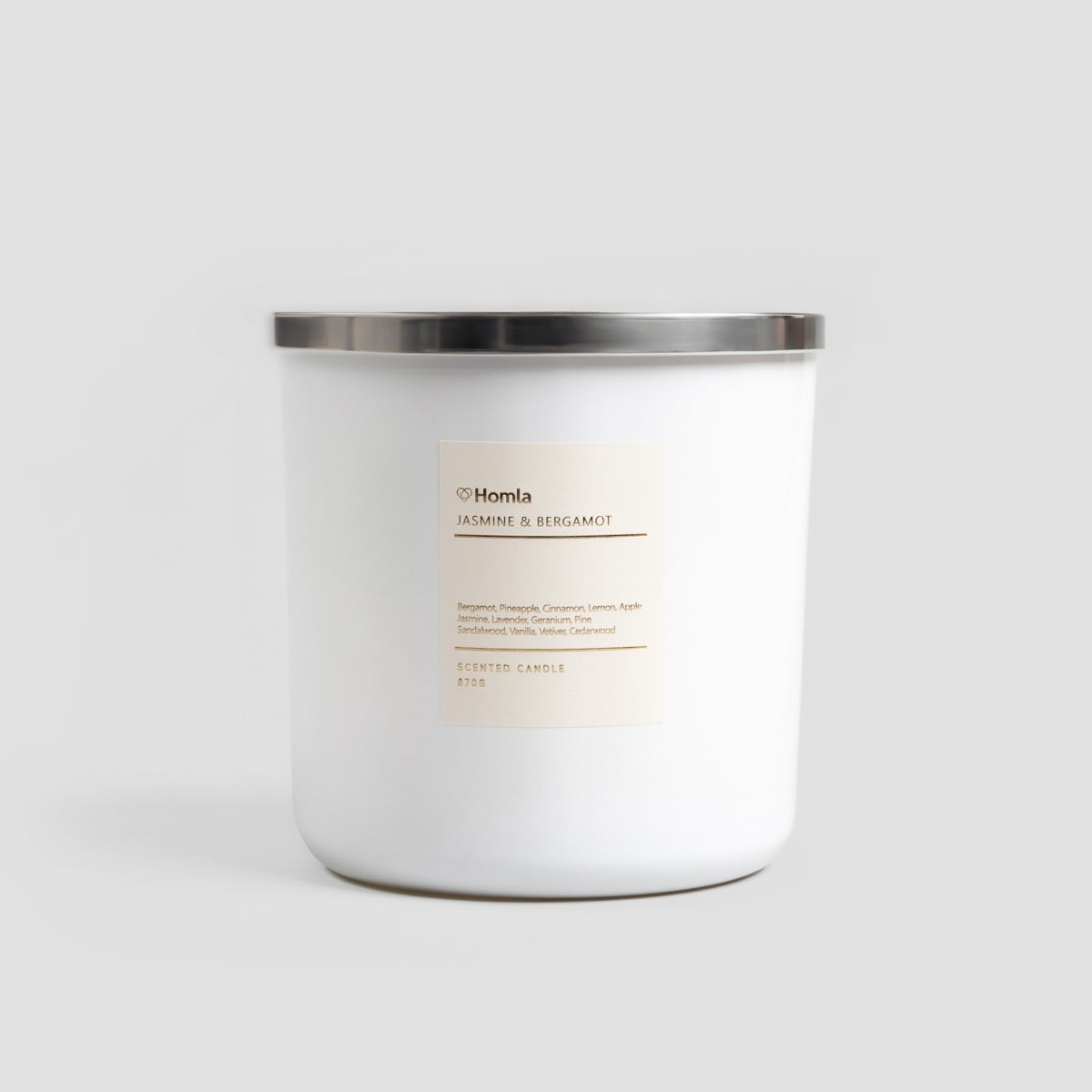 Świeca zapachowa VELUMA Jasmine&Bergamot 870 g