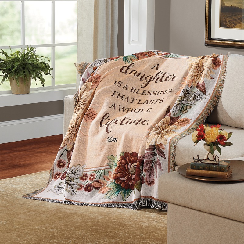 Personalized Tapestry Throw - MIDNIGHT VELVET CATALOG