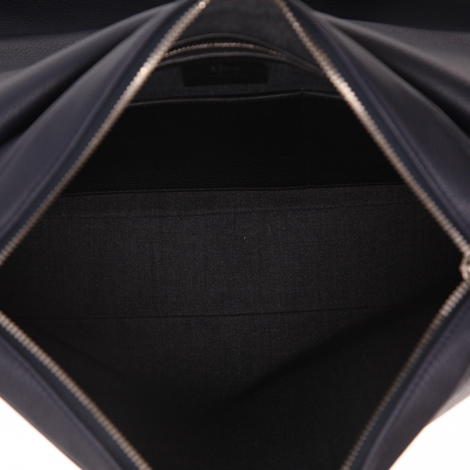 Dior Messenger shoulder bag in navy blue grained leather1:1High-quality replica