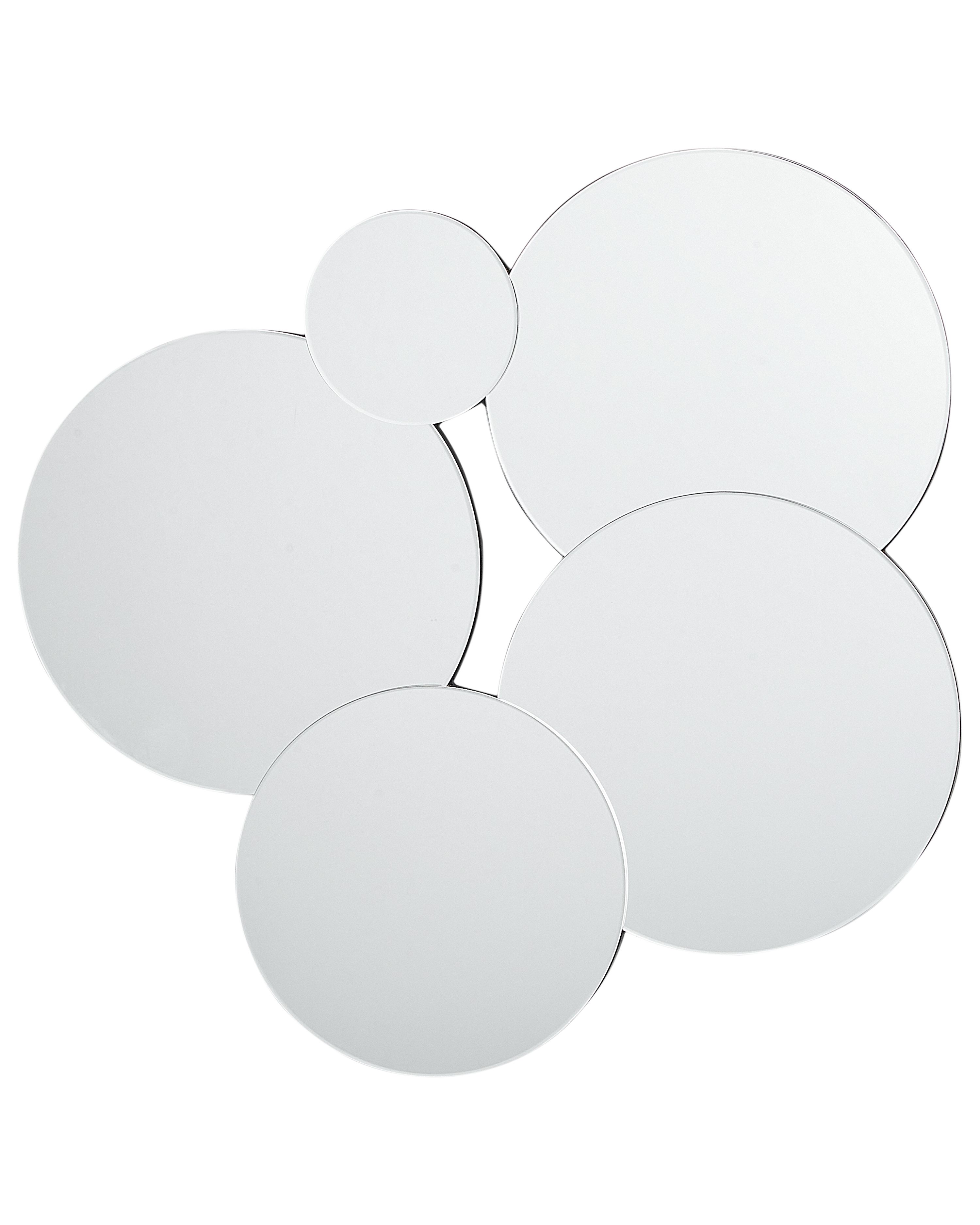 Wall Mirror CLAIS 82 cm 80 cm Silver