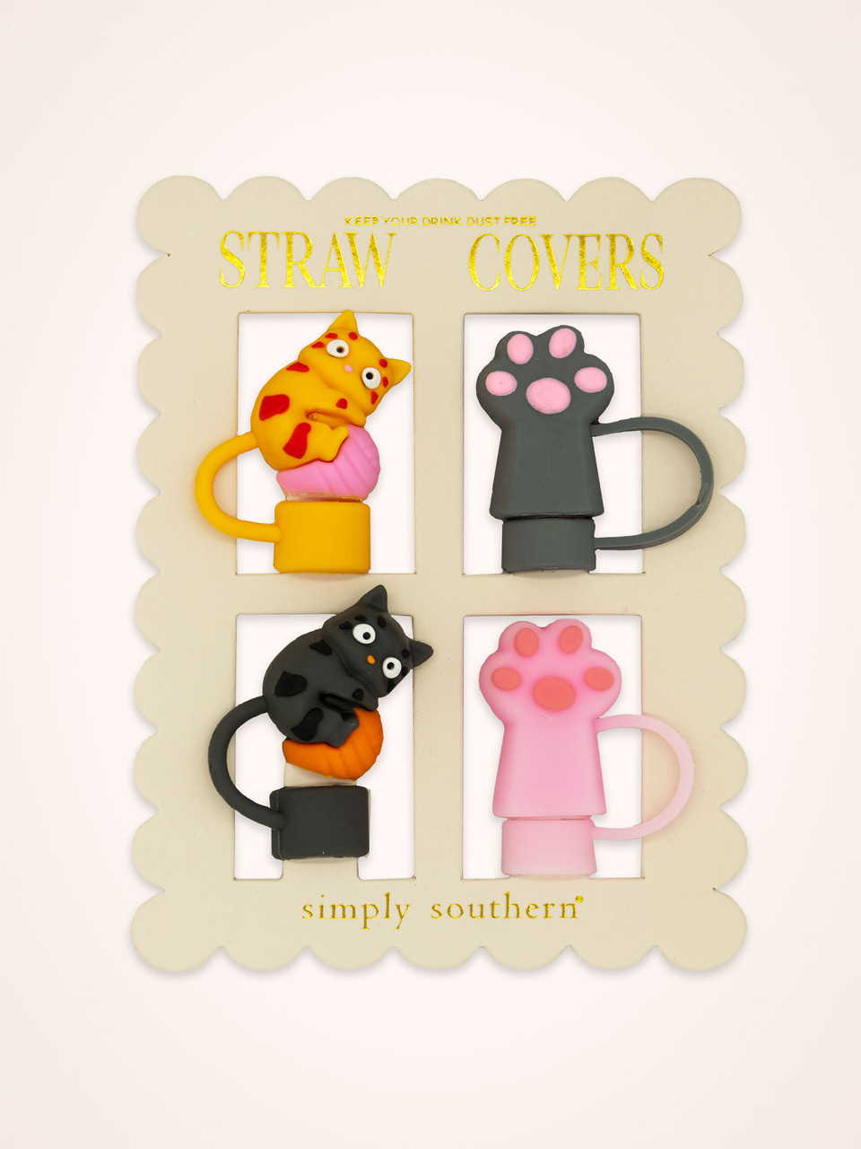 0225-STRAWCOVER-EVRDAY-CAT - Simply Southern Outlet