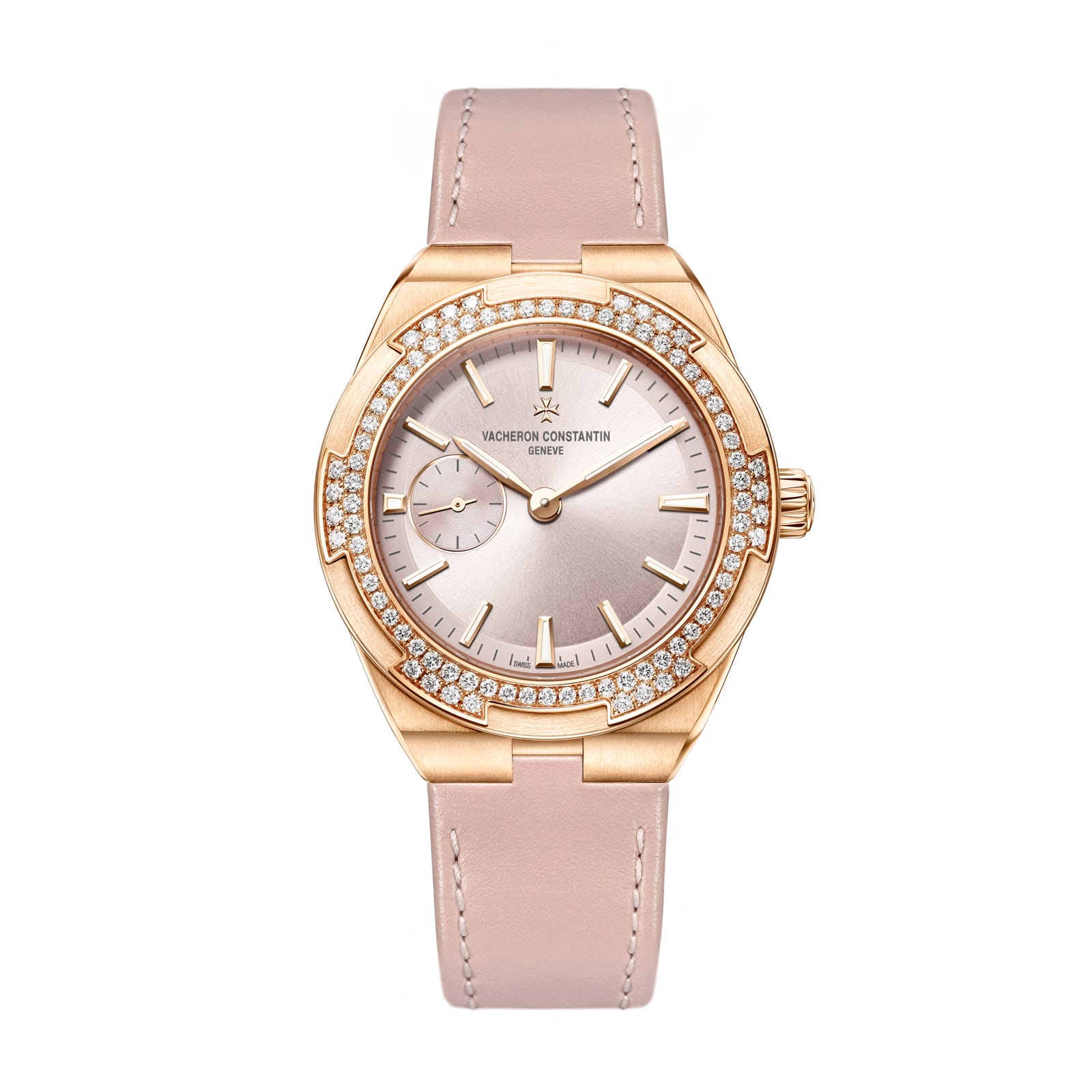Replica Watches Fake Vacheron Constantin Overseas self-winding 37 MM PINK GOLD(1:1 replica) - Elite Watch Atelier