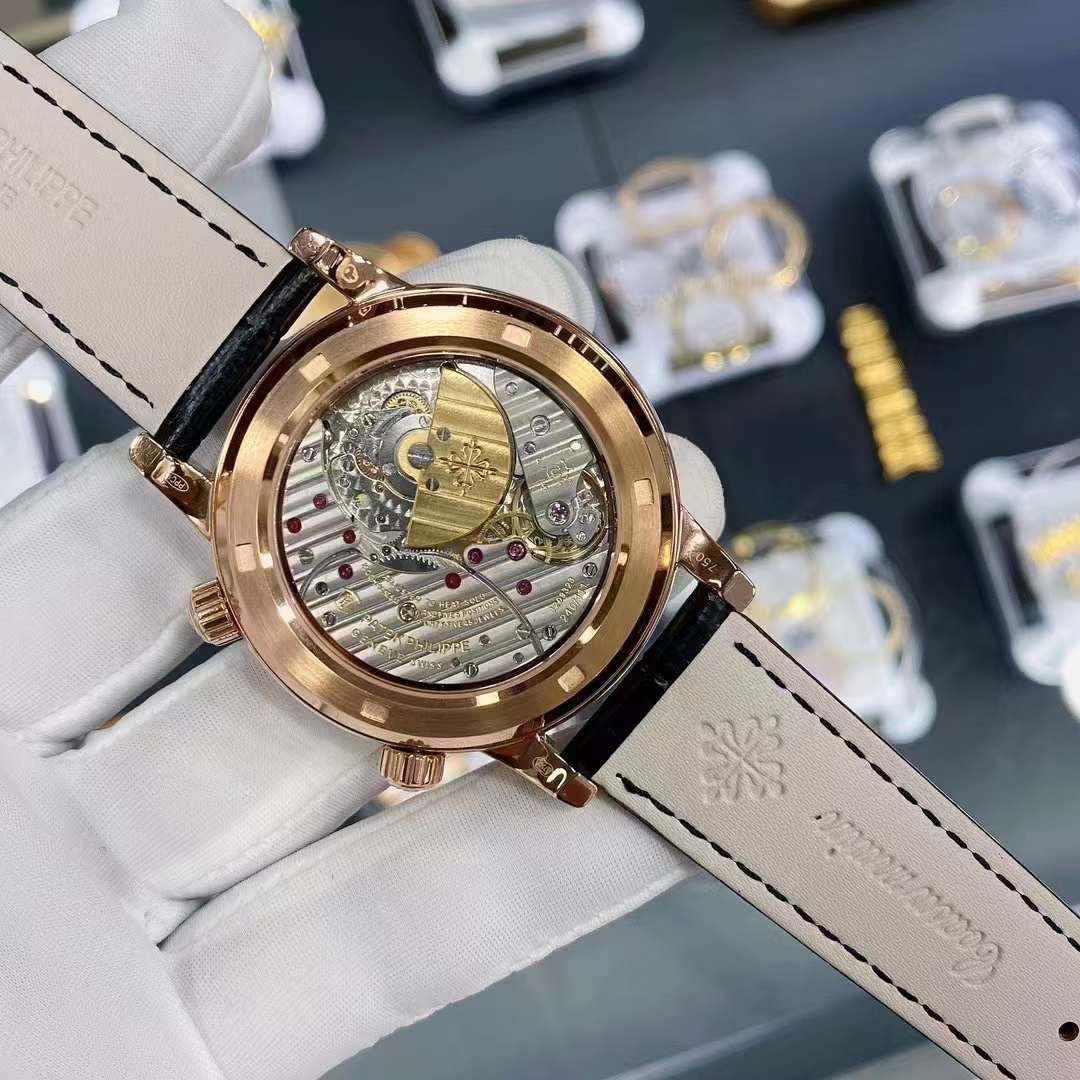 Patek Philippe Sky Moon Celestial 6104R Replica Watch Black Dial 40mm - Top club