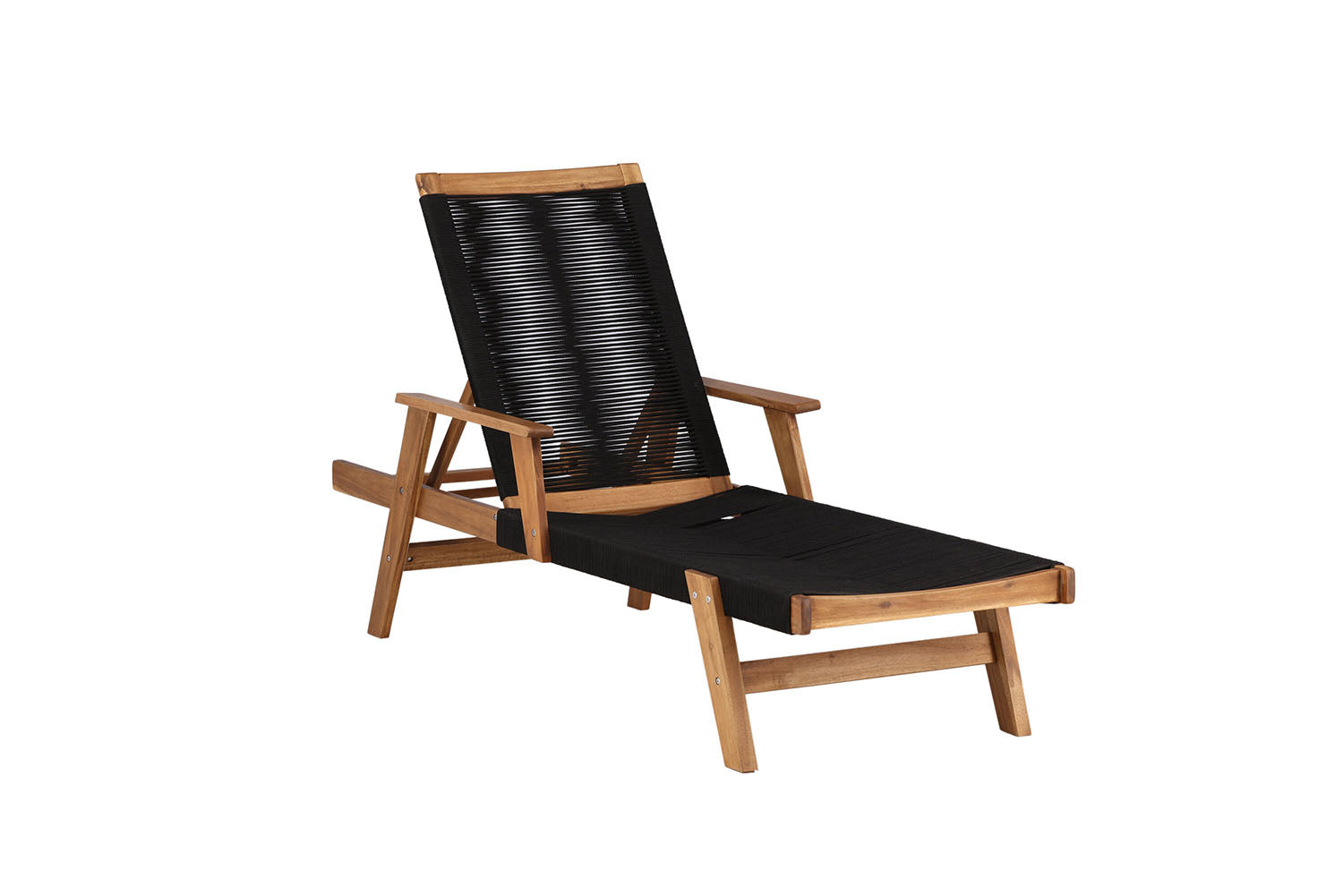 Rebellenclub Aros Tuin Ligbed - Zwart