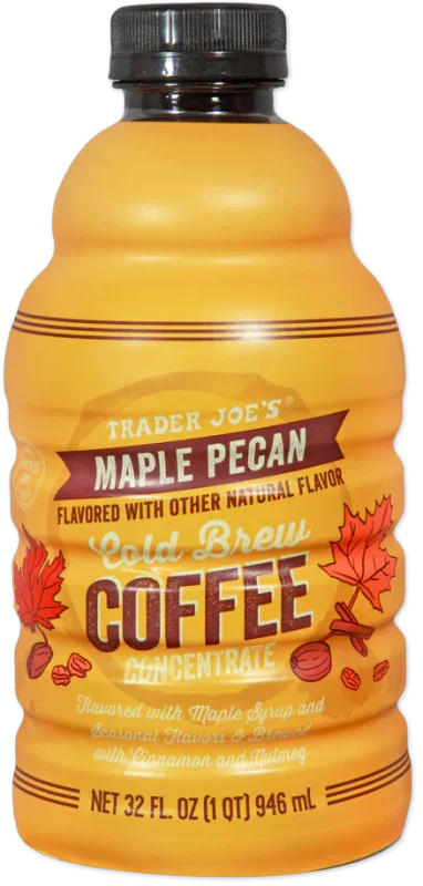 Maple Pecan Cold Brew Coffee Concentrate Smooth Arabica 32 Fl Oz