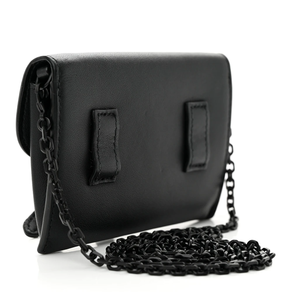 Dior Black Replica Handbag – Superfake Nano Saddle Chain Pouch1:1High-quality replica
