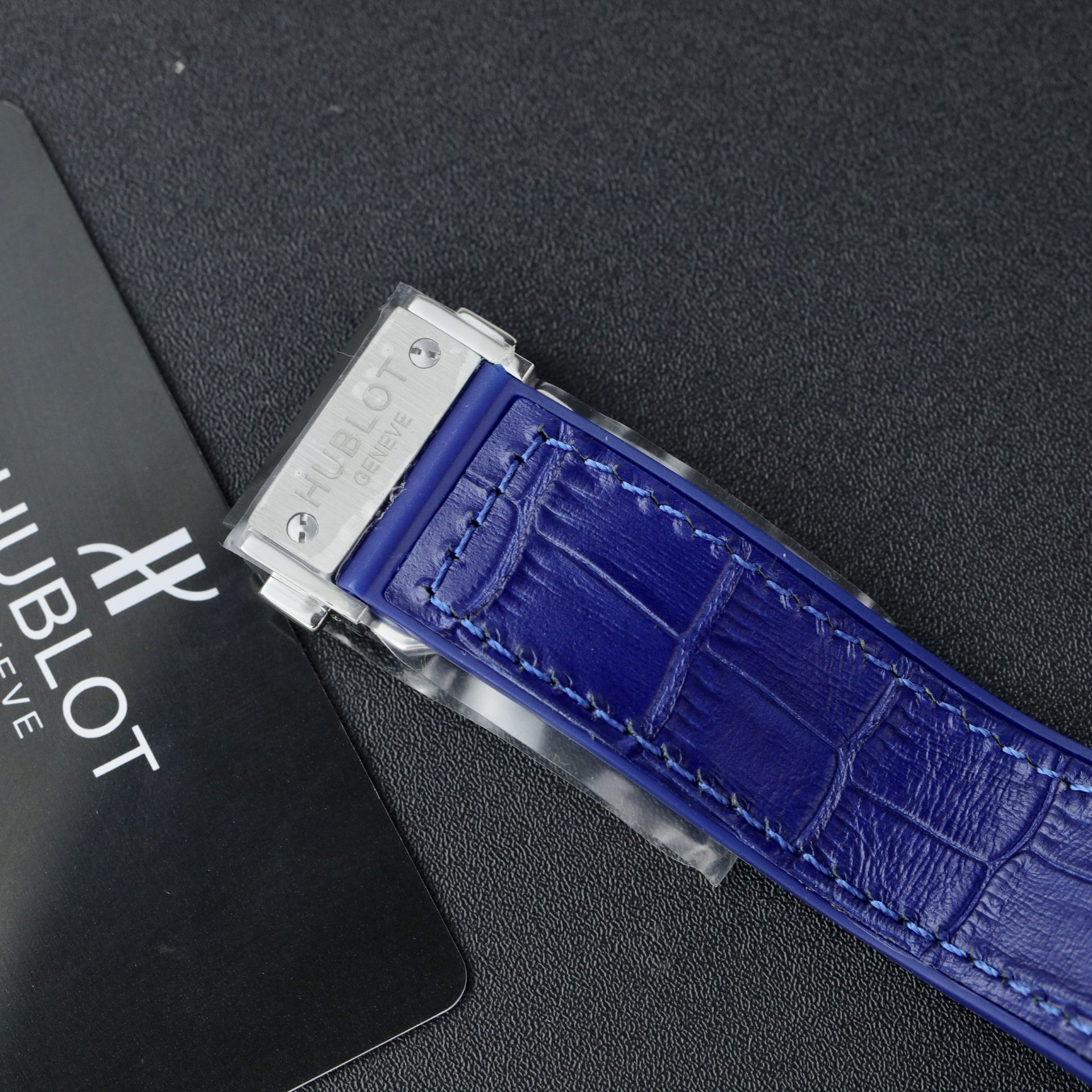 Hublot Clone Watch Big Bang Chronograph Blue Dial 44mm - Top club