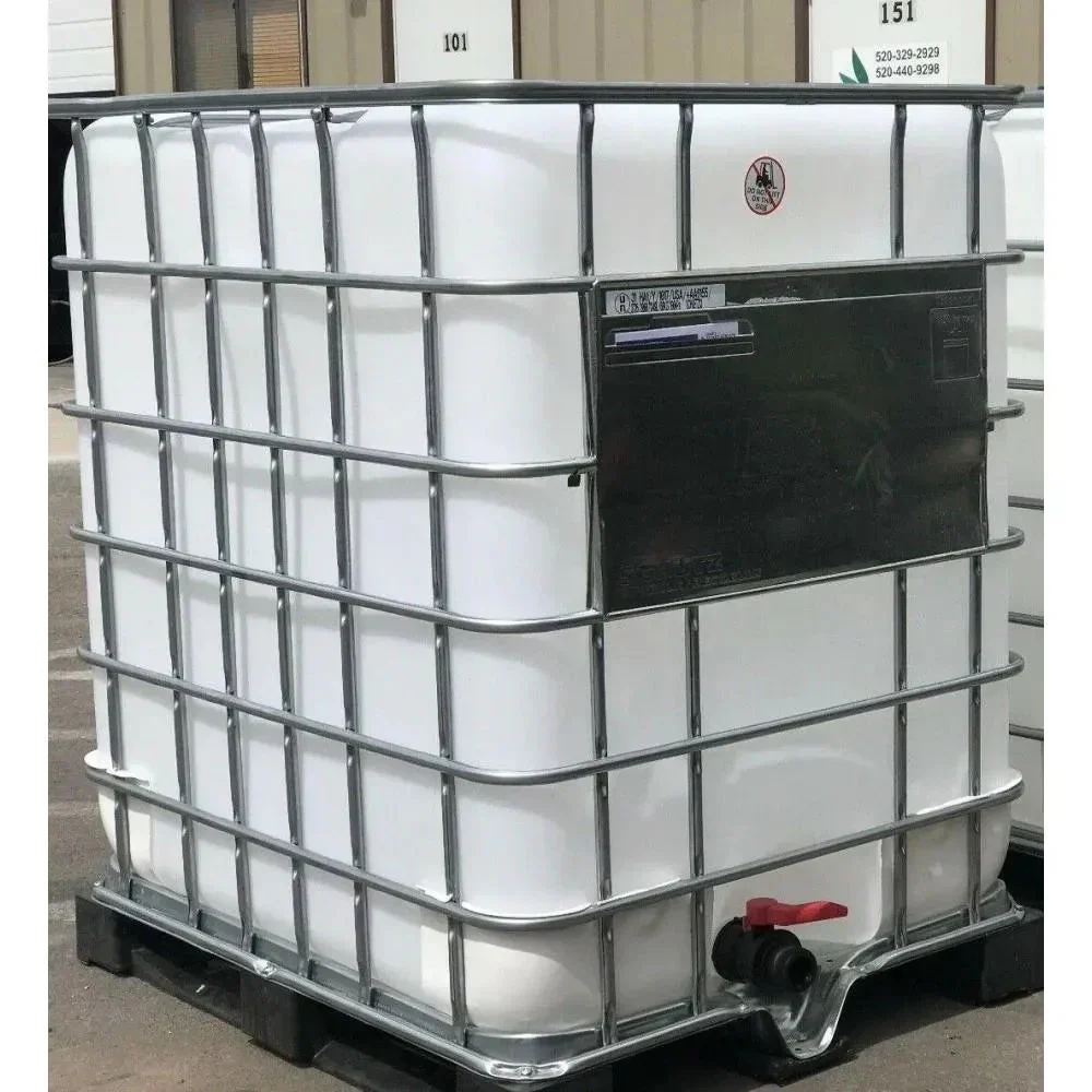 Schutz 330 Gallon Food Grade IBC Drinking Water And Rainwater Harvesting Container