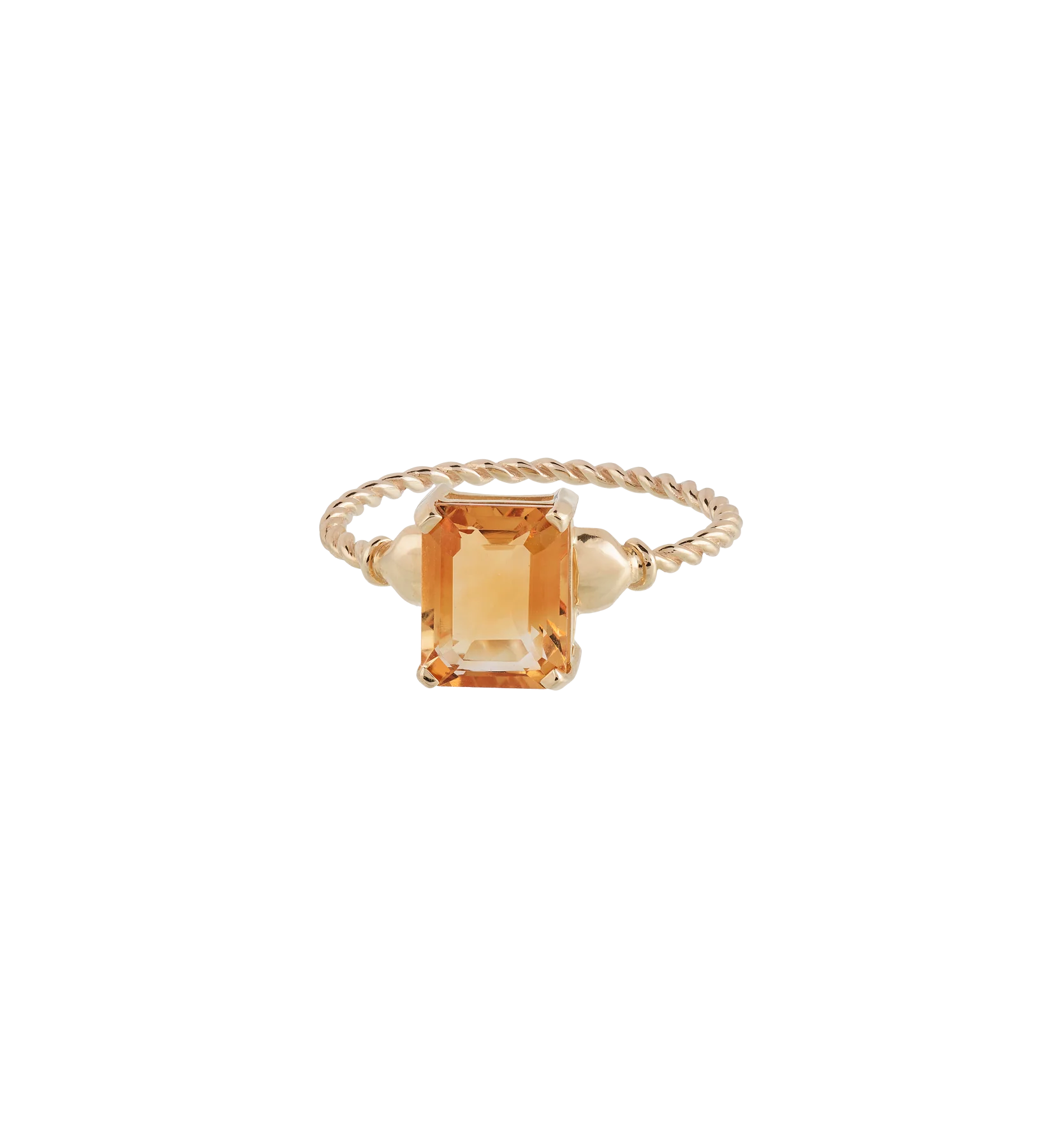 Nina Ring Citrine 14K