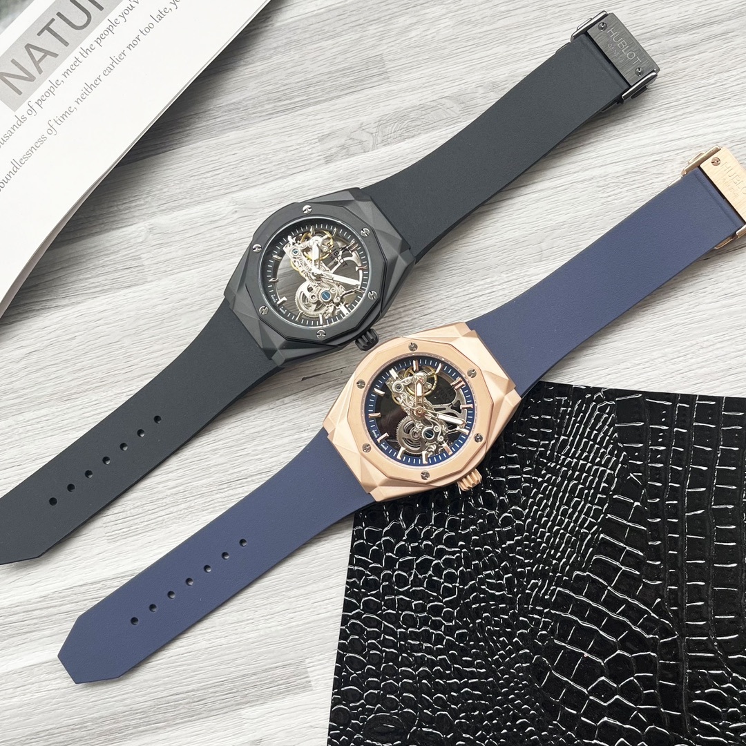 Hublot BIG BANG series, 46 mm Malaysian rubber strap(1:1 replica) - Top club
