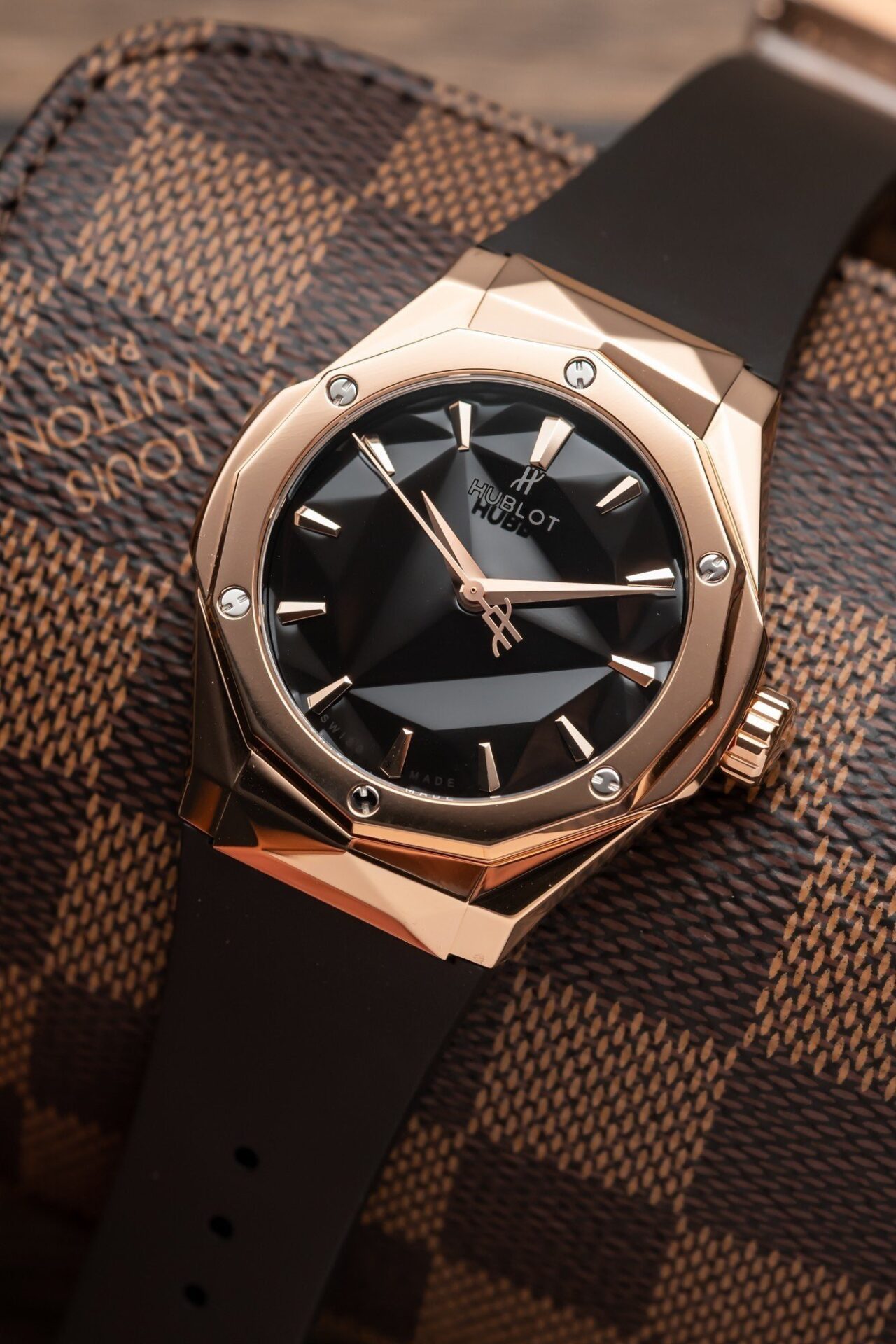 Hublot Orlinski King Gold Replica 1:1 Watch Black APS 40mm - Top club