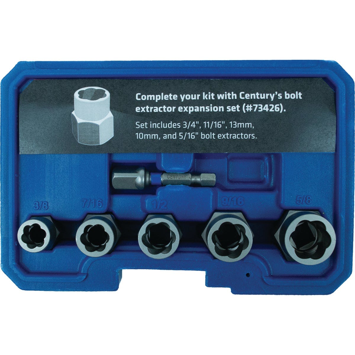 Century Drill & Tool Bolt Extractor Set (6-Piece)