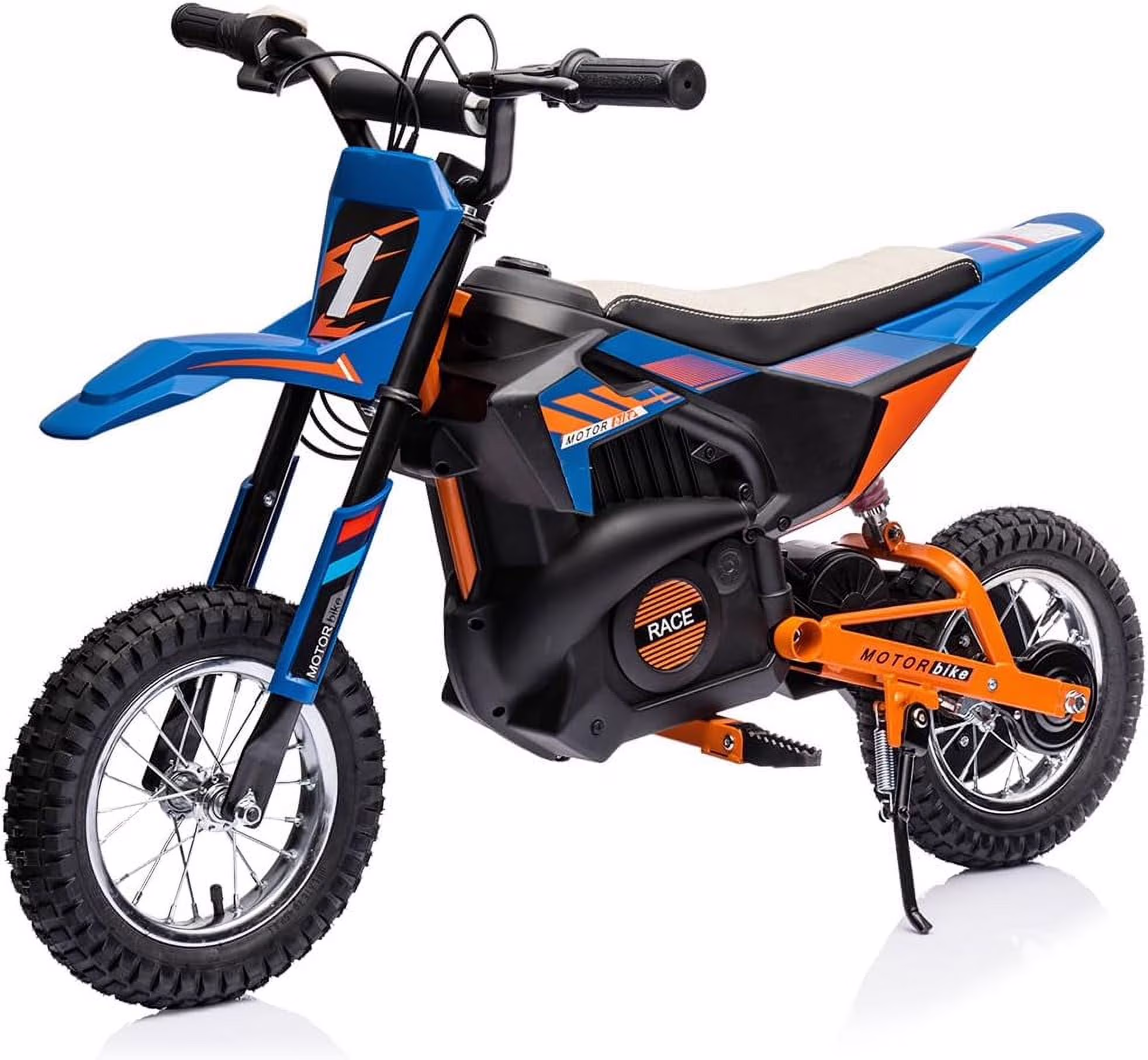 Nasitip Electric 350W Dirt Bike for Kids 8-16 year - Black - Image 5