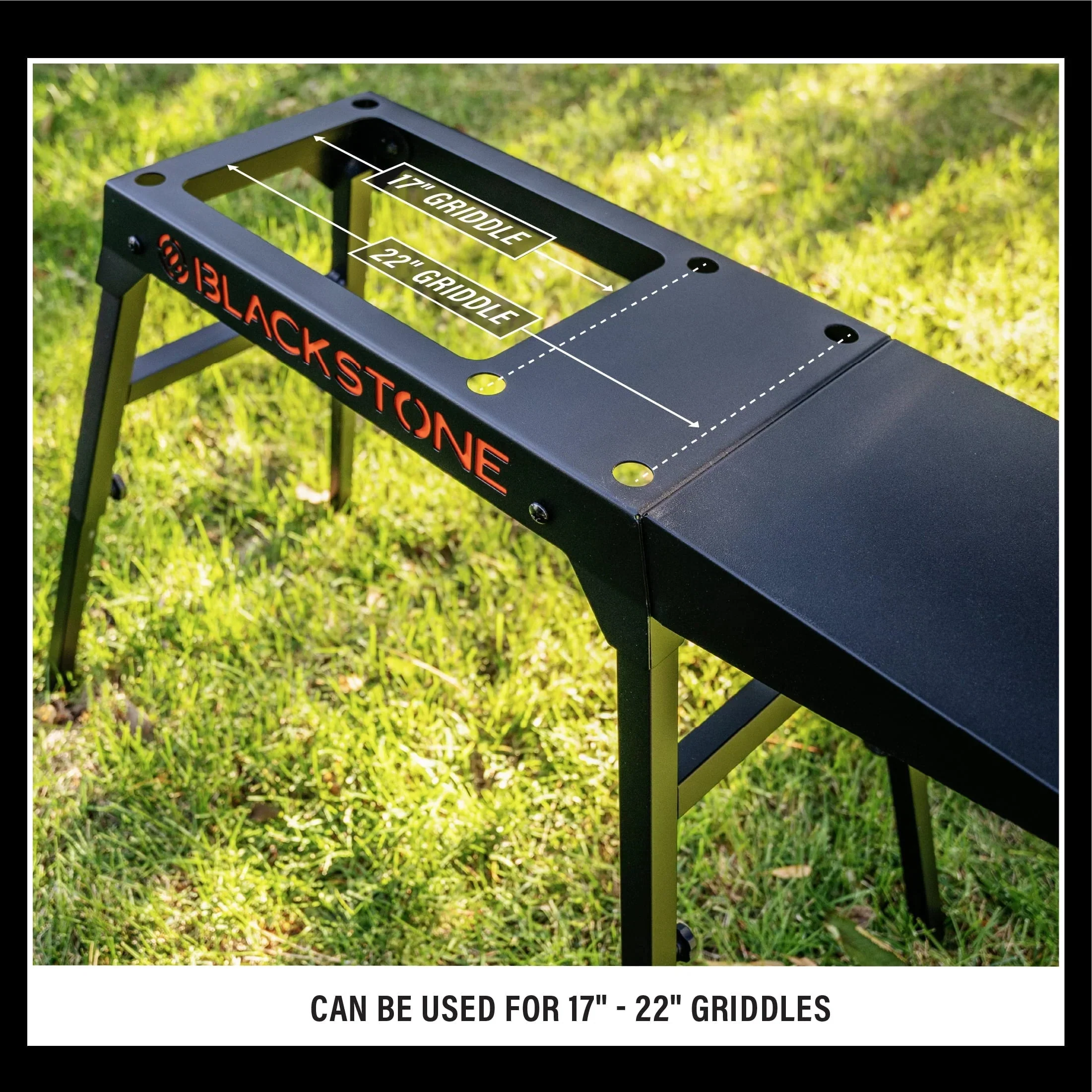 Blackstone Portable Griddle Grill Stand - Fits 22in And 17in Tabletop Models - Image 6 Blackstone Portable Griddle Grill Stand - Fits 22in And 17in Tabletop Models - Image 6