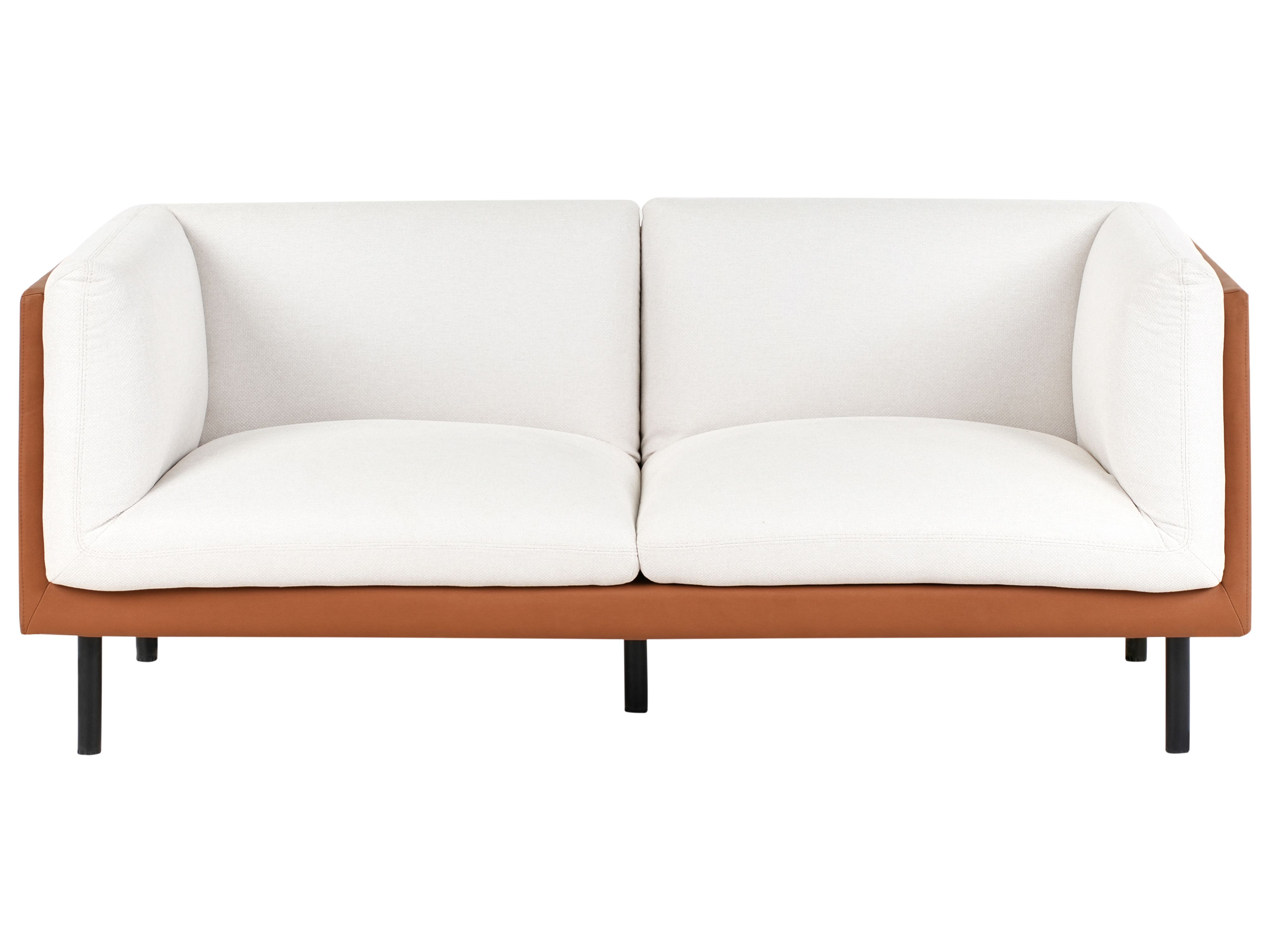 Sofa 2 Seater VORGOD Fabric Off-White