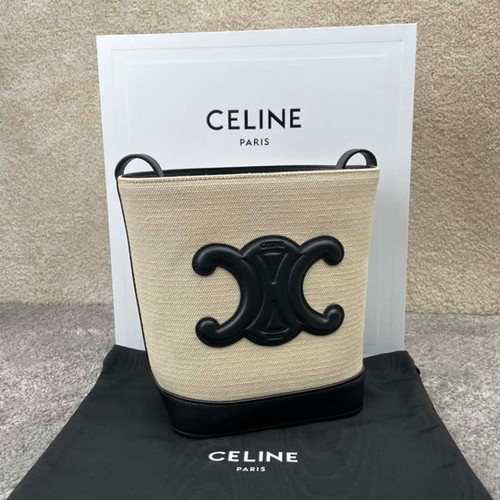 Celine CUIR TRIOMPHE small bucket bag