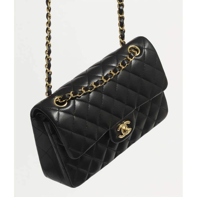 Replica Chanel Small Classic Double Flap Bag A01113 In Lambskin1:1High-quality replica