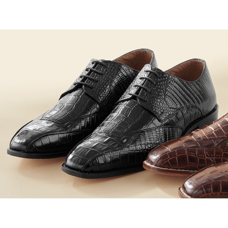 Stacy Adams Tristano Bike-Toe Lace-Up - MIDNIGHT VELVET CATALOG