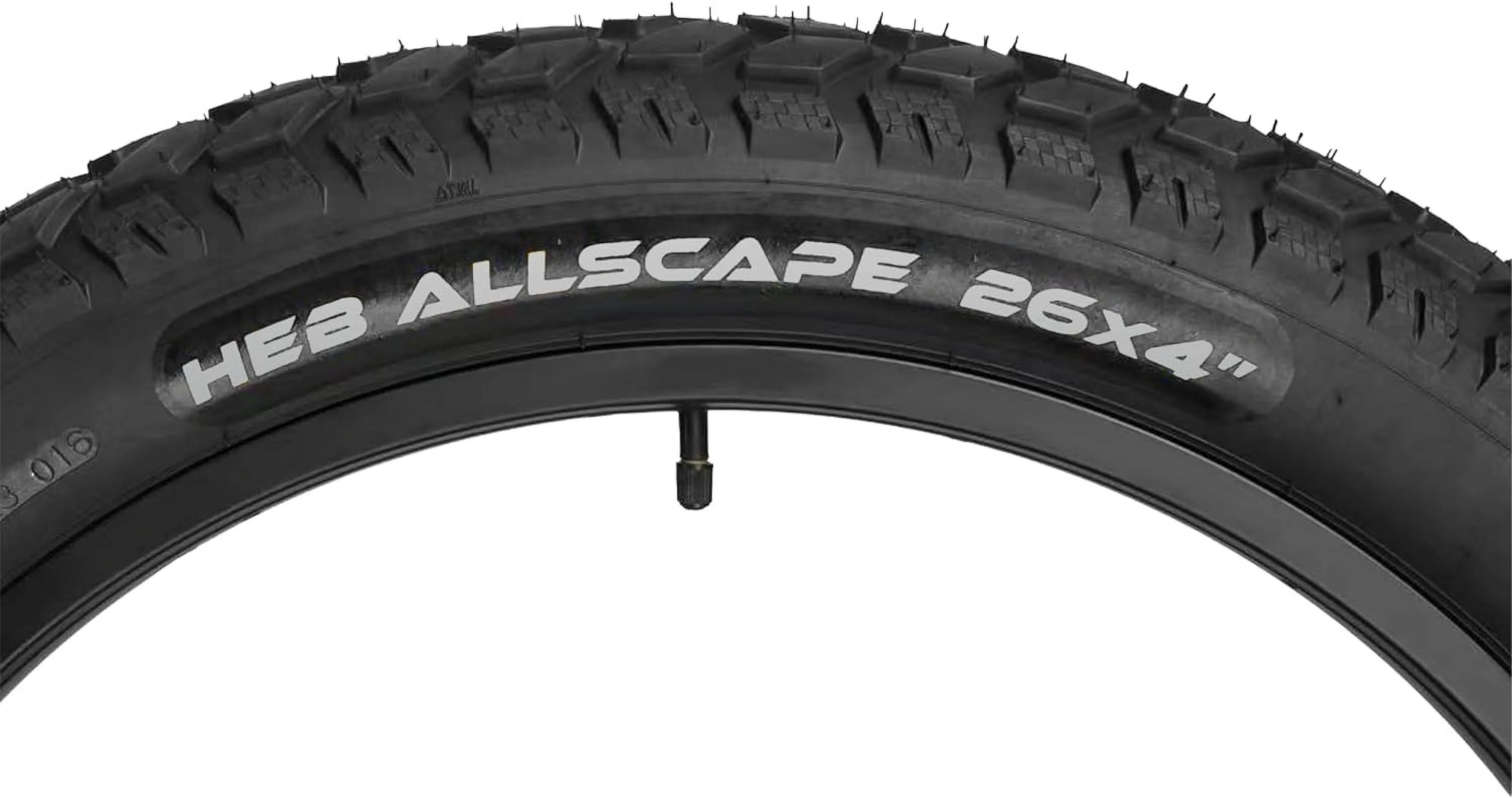 HEB ALLSCAPE Heavy Duty 20x4 Bike Tire + Tube - Includes 2 Tires for Optimal Performance - Image 12
