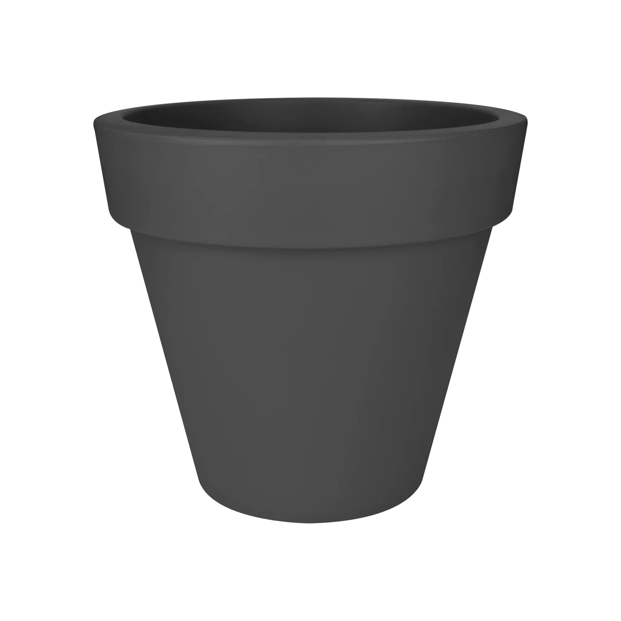 elho Pure Round Bloempot Ø 80 cm - Antraciet - 100% gerecycled kunstst