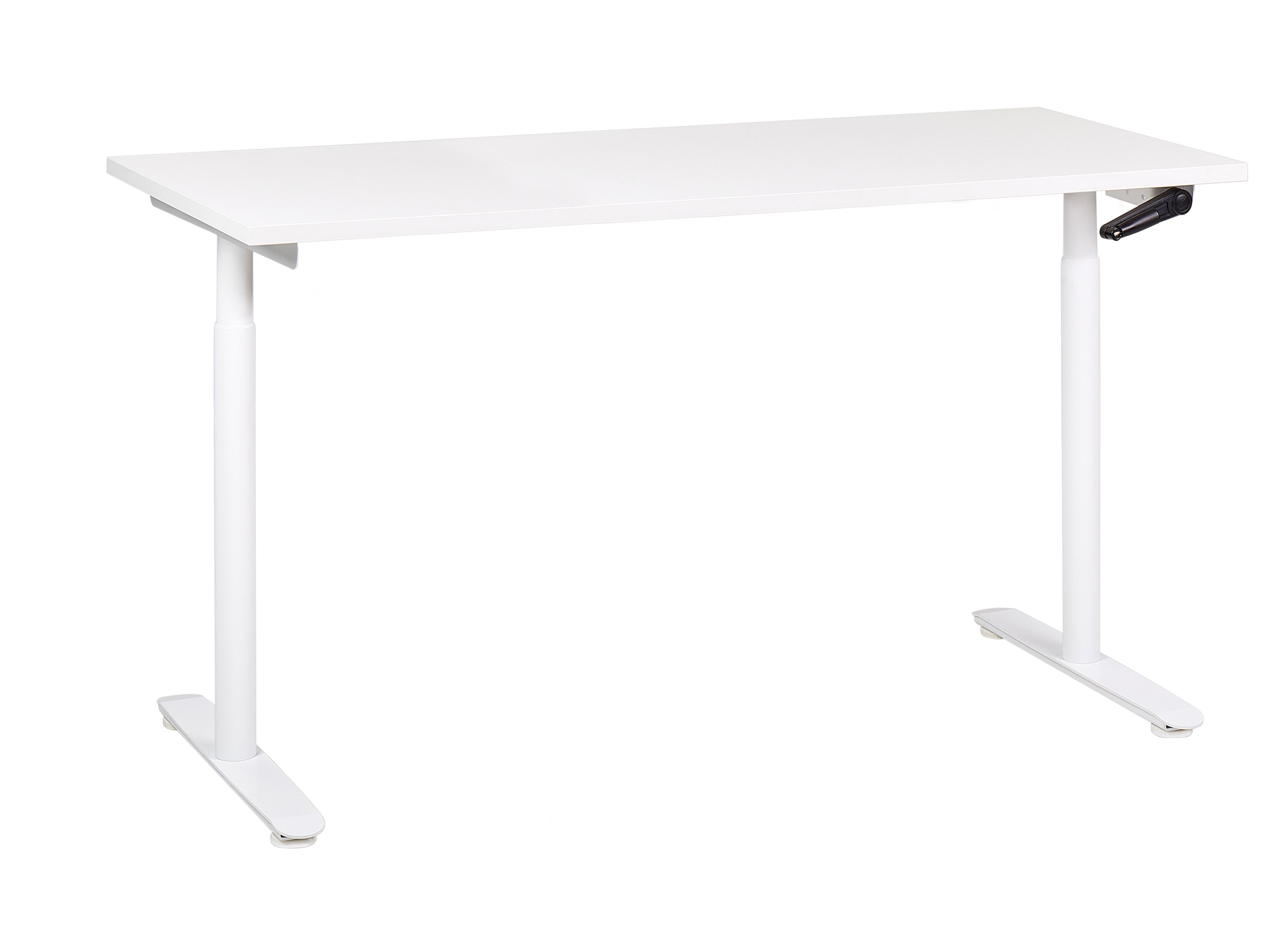 Manual Adjustable Standing Desk DESTINAS White 160 cm 72 cm