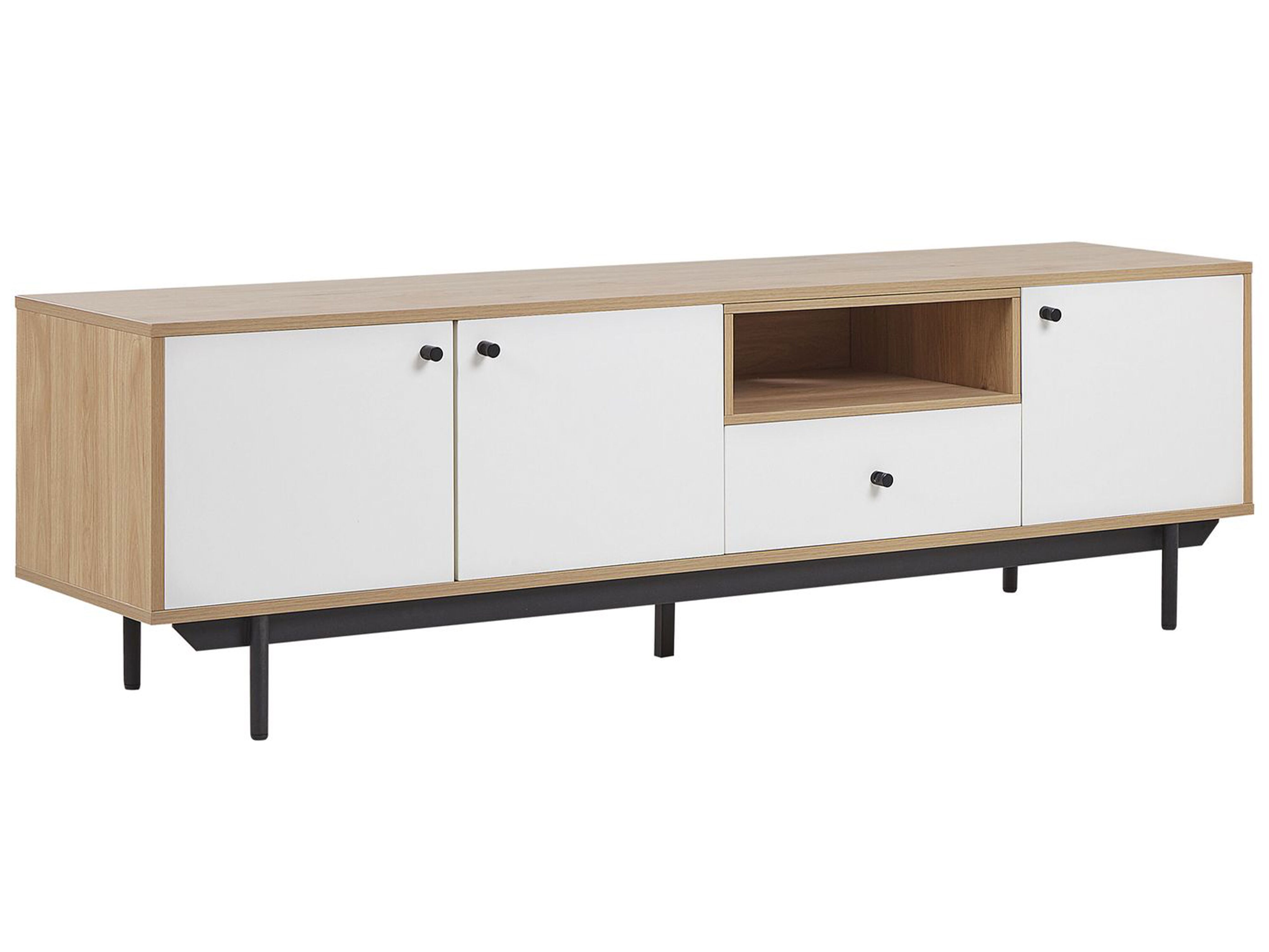 TV Stand ITACA Brown/ White