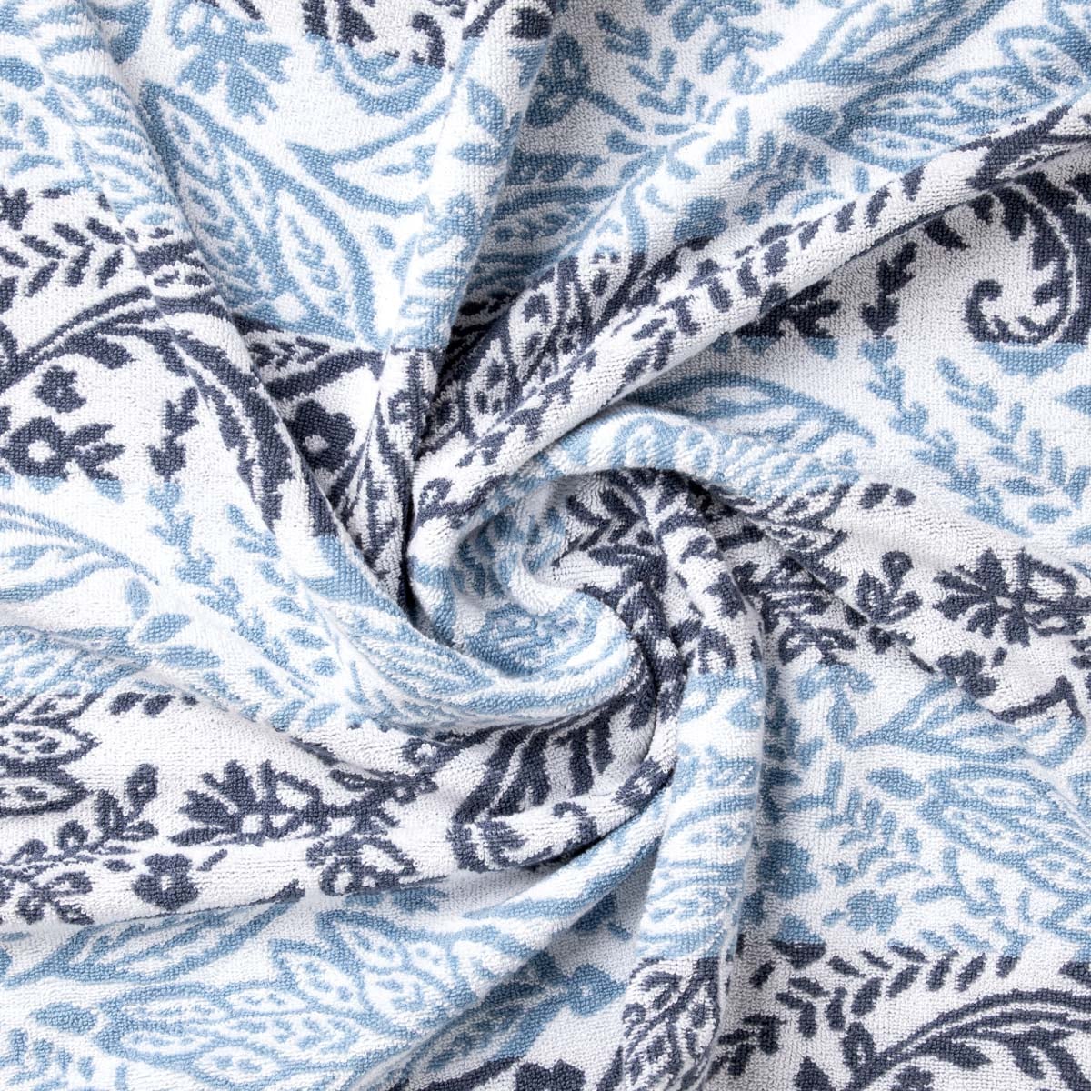 Ręcznik RONU pistacjowy wzorzysty 70x130 cm