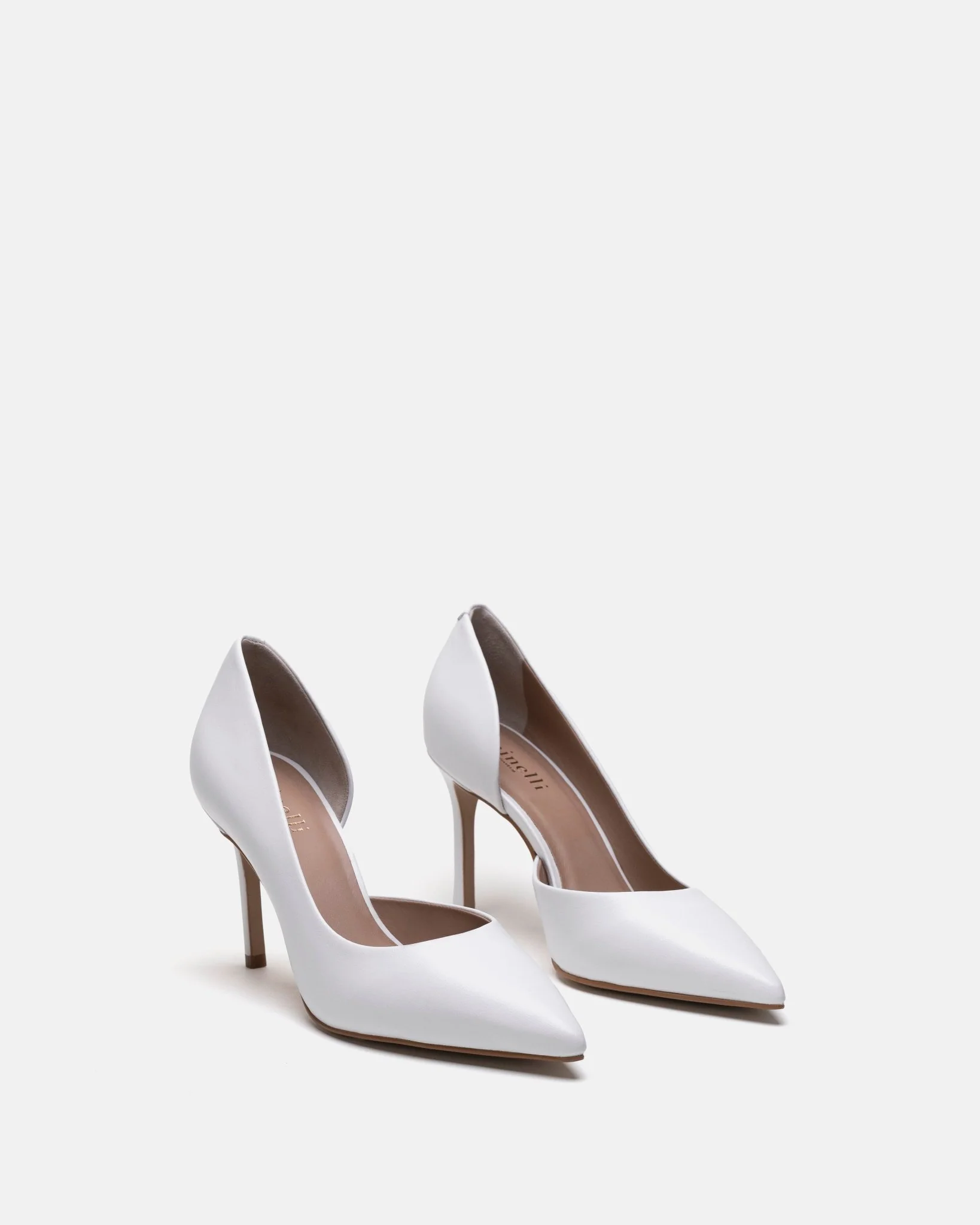 ESCARPINS KIDIOUI - En cuir à talons blanc