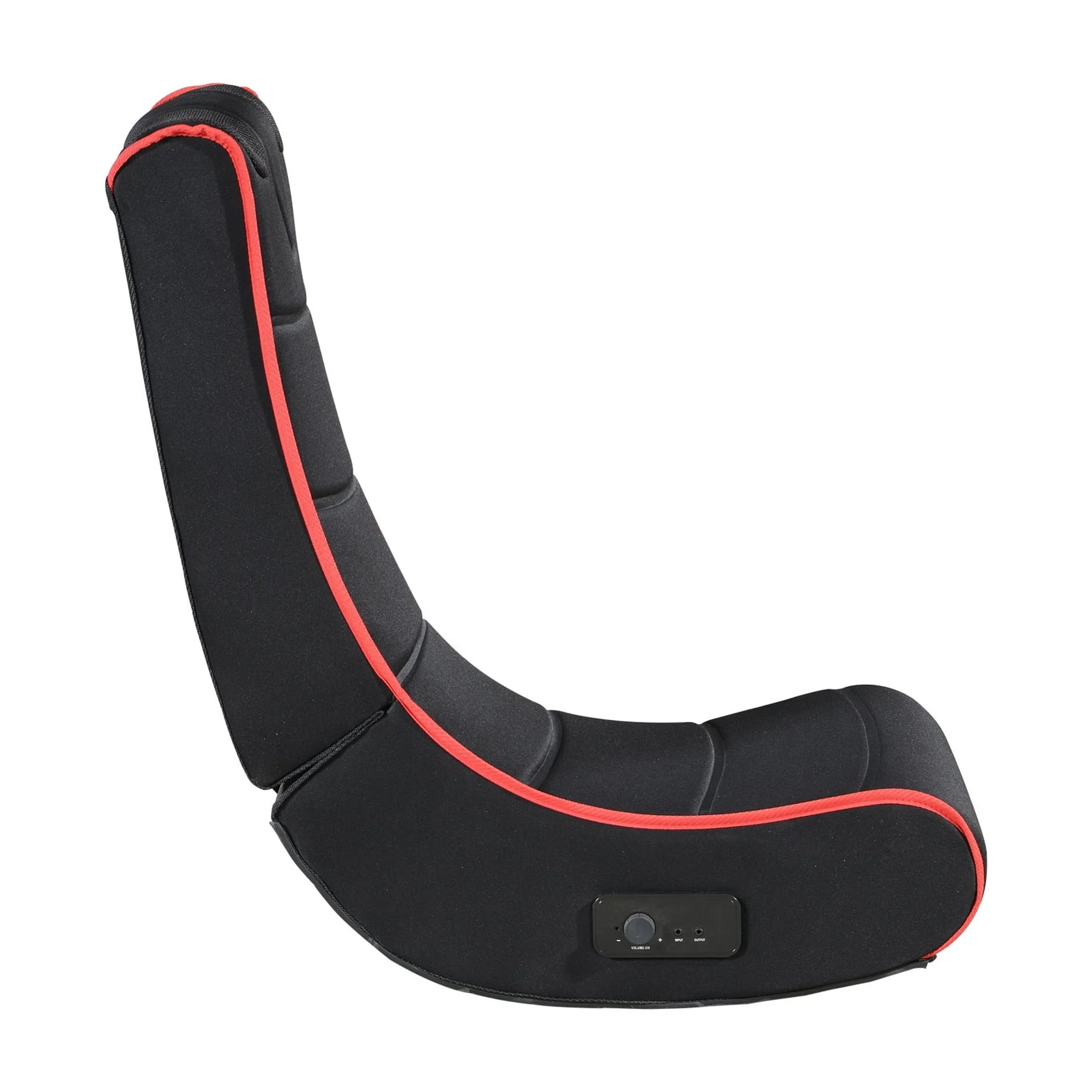 CASEMIOL Folding Gaming Chair Floor with Bluetooth Speakers, Gamer Chair for Teens, Gaming Chair with Polyester cover and foam padding, 3�?Built-in Dual Track Sound, 3.5mm input/output ports