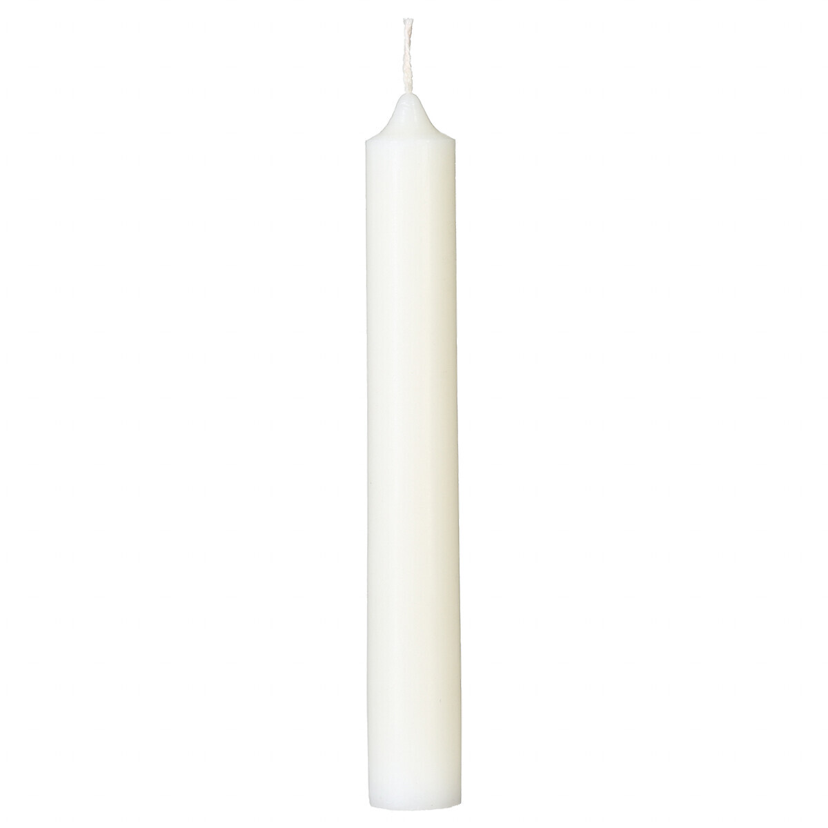 Set of 10 candlesticks Ivory white, 45g