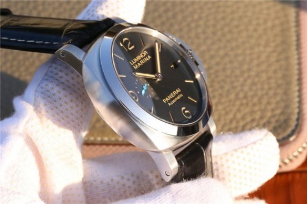 Replica Panerai PAM1312 XF Black Dial Black Leather Strap P9010 - Top club
