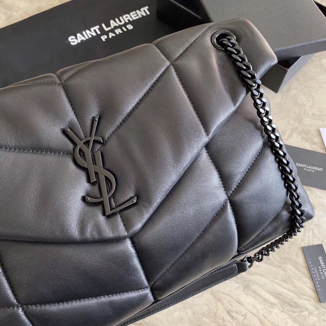 PUFFER SMALL BAG IN QUILTED SUEDE1:1High-quality replica