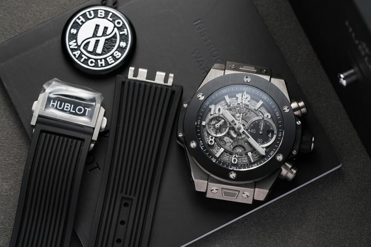 Hublot Replica 11 Watch Big Bang Unico Black Bezel Factory BBF 44mm - Top club