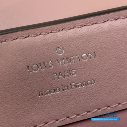 Blush Pink Lizard Embossed Mini Top Handle Handbag1:1High-quality replica